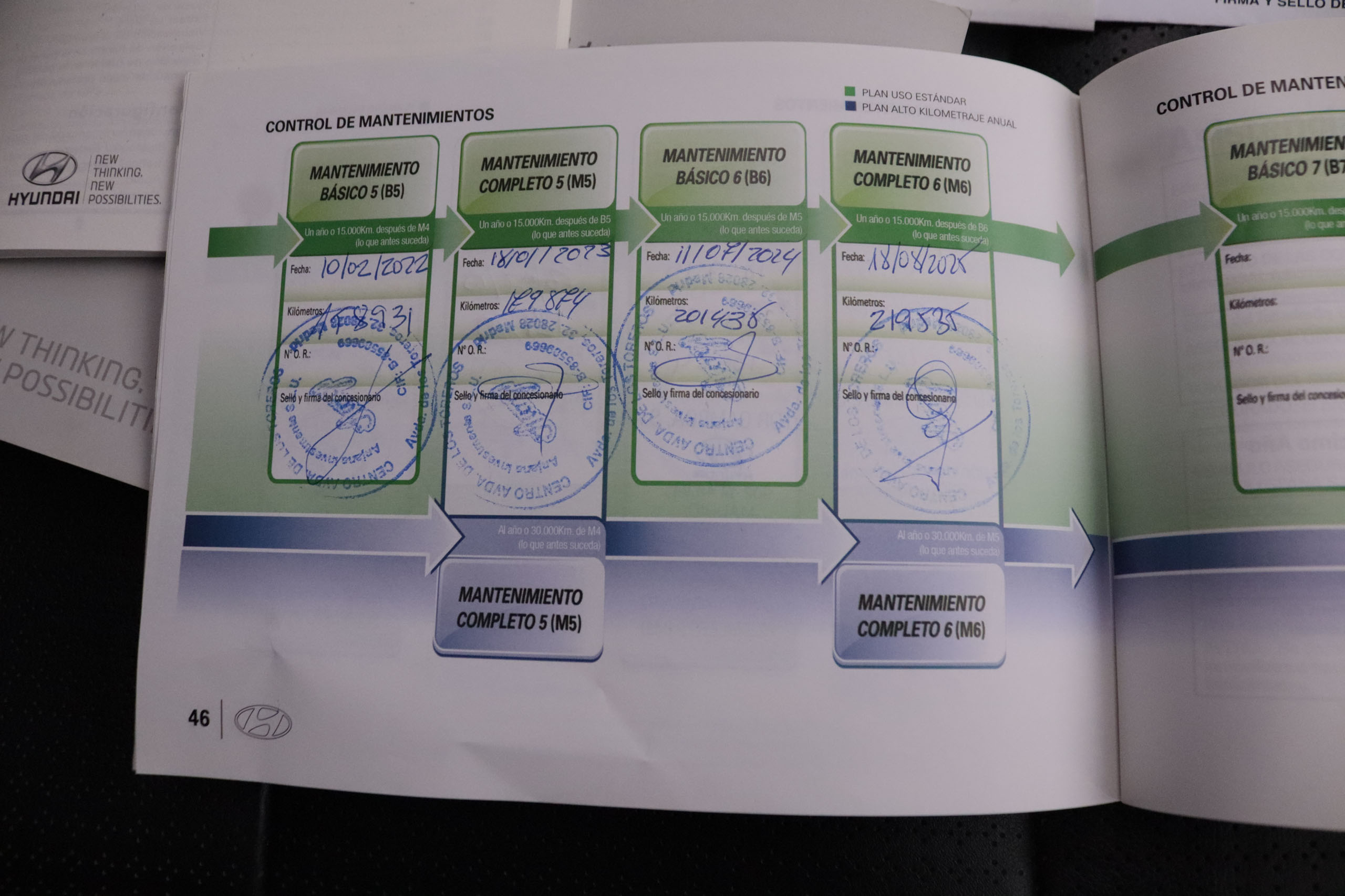 Hyundai Santa Fe 2.2 CRD AWD 197CV 7PLAZAS 5P # CUERO, TECHO ELEC PANORAMICO, NAVY, PARKTRONIC foto 30