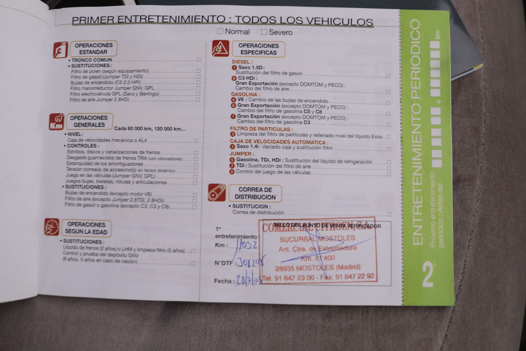 Citroen C5 2.2 HDI EXCLUSIVE 136CV 5P foto 30