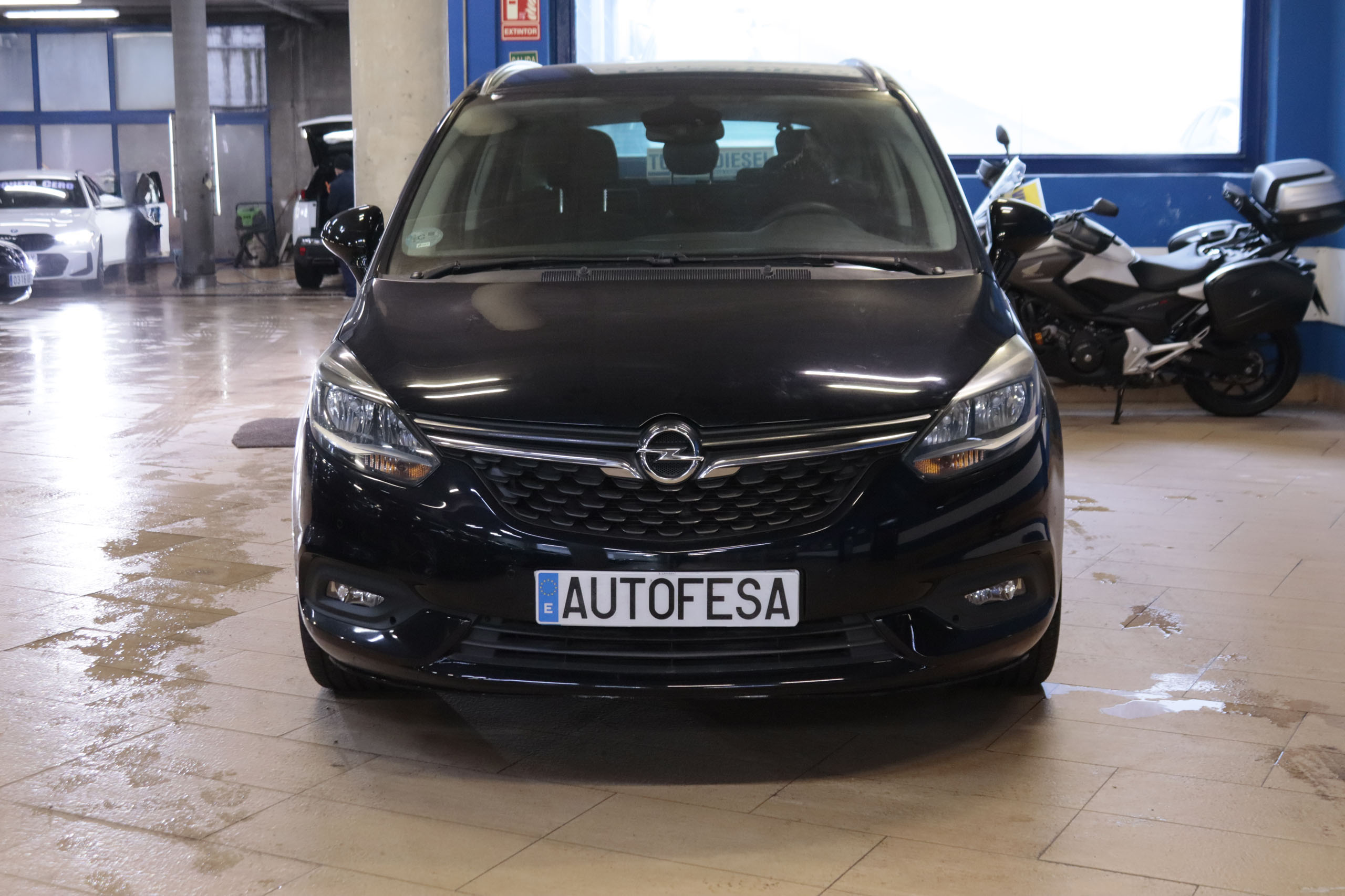 Opel Zafira 1.6T EDITION AUTO 136CV 7PLAZAS 5P #IVA DEDUCIBLE, NAVY,PARKTRONIC foto 2