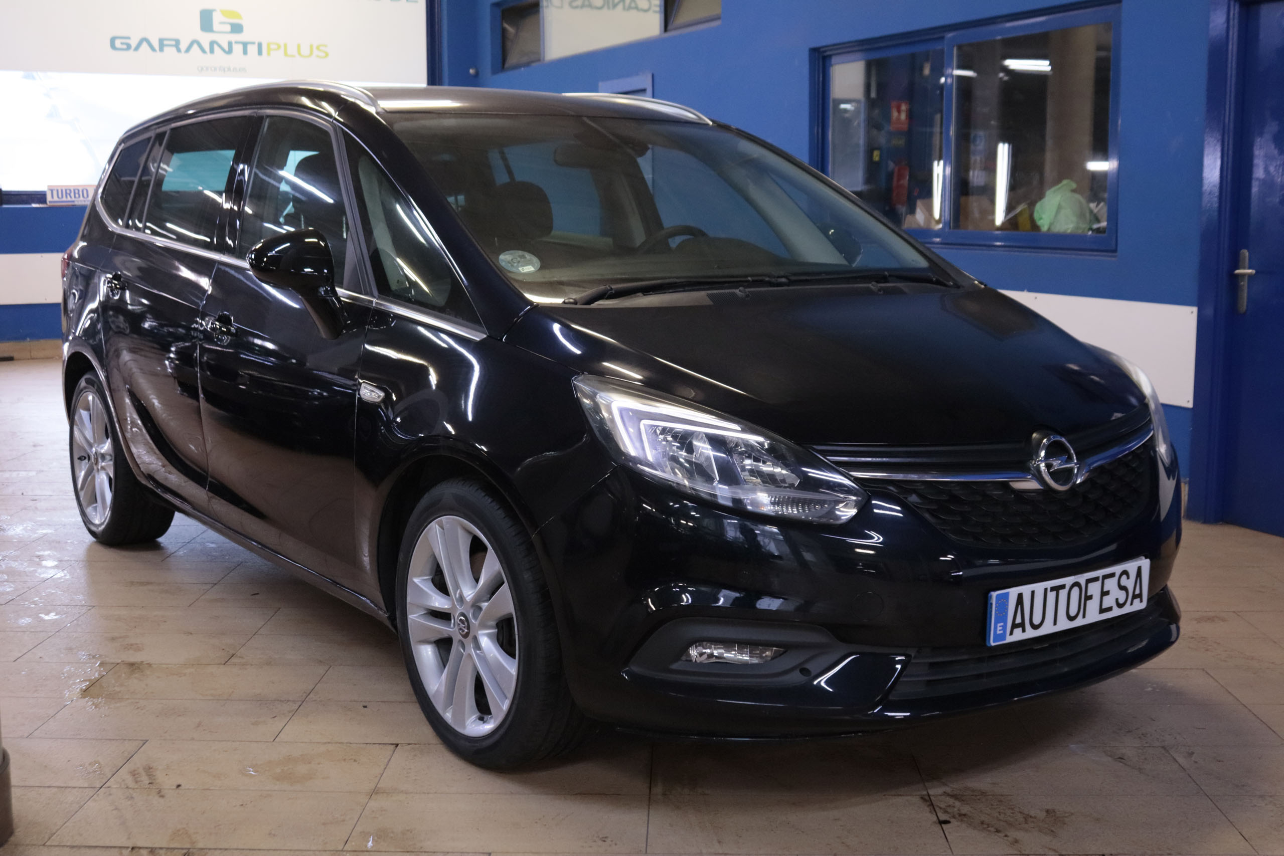 Opel Zafira 1.6T EDITION AUTO 136CV 7PLAZAS 5P #IVA DEDUCIBLE, NAVY,PARKTRONIC foto 3