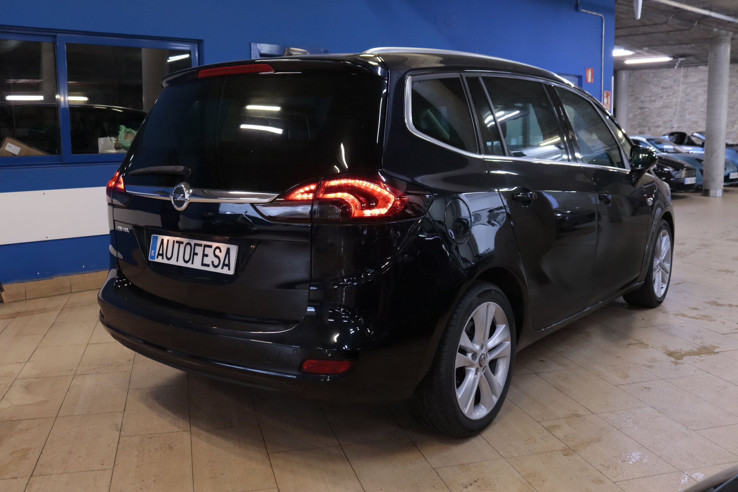 Opel Zafira 1.6T EDITION AUTO 136CV 7PLAZAS 5P #IVA DEDUCIBLE, NAVY,PARKTRONIC foto 5