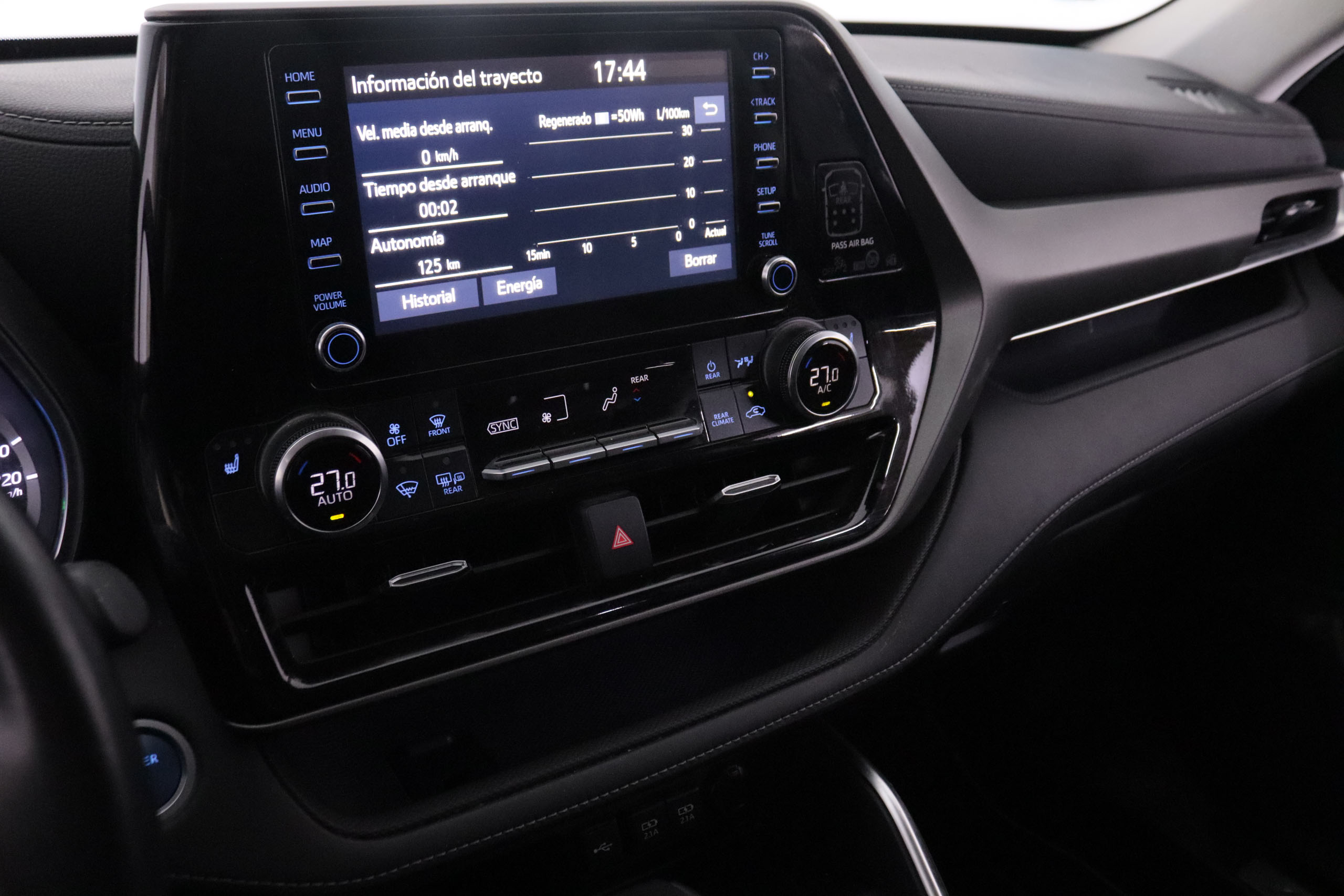 Toyota Highlander 2.5 HEV ADVANCE 4WD AUTO 7 PLAZAS 5P #IVA DEDUCIBLE, CUERO, PARKTRONIC - Foto 19