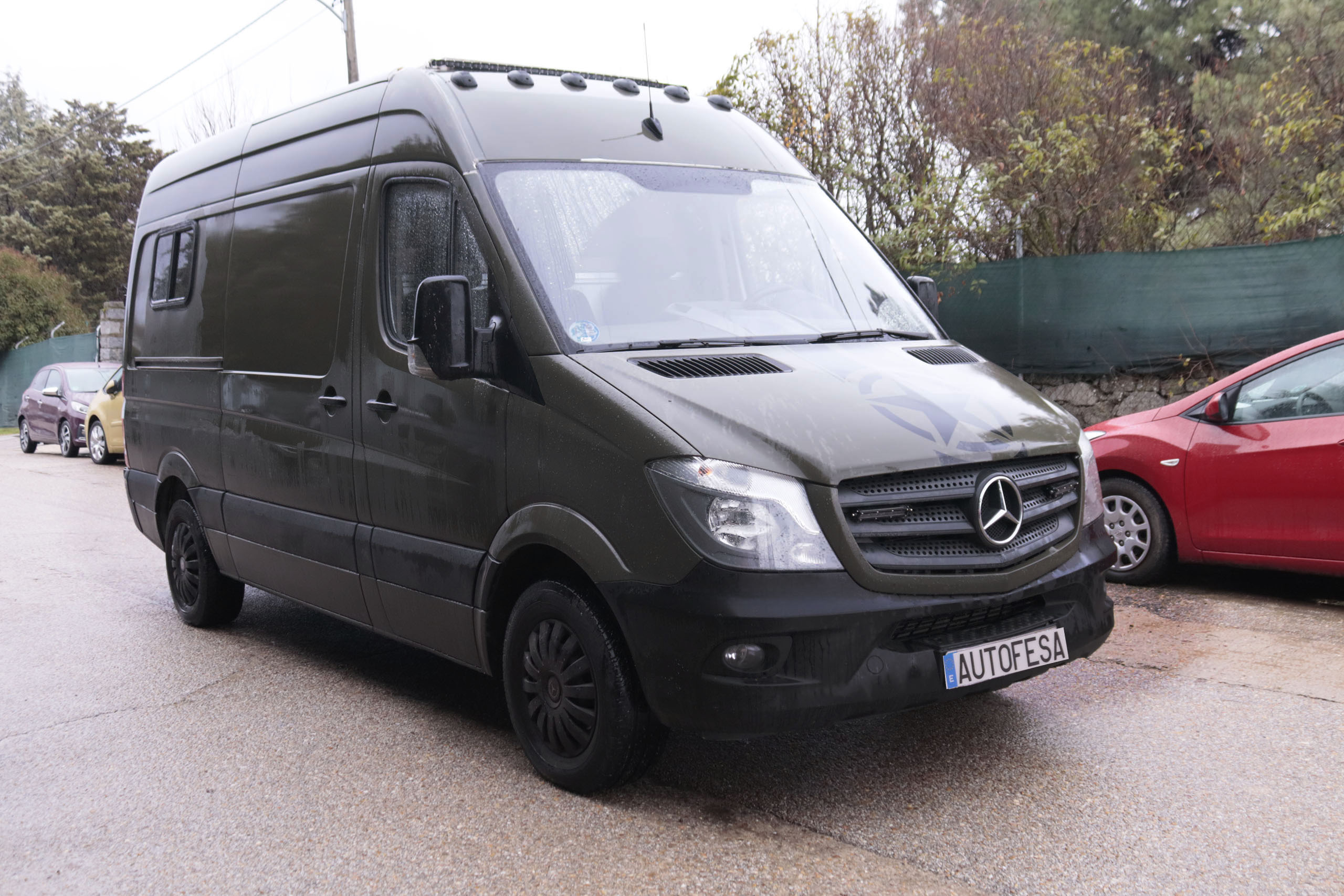 Mercedes-benz Sprinter 316 NGT GAS GNC 3.5T MEDIO ALTO 156CV CAMPER 2P # NAVY foto 3