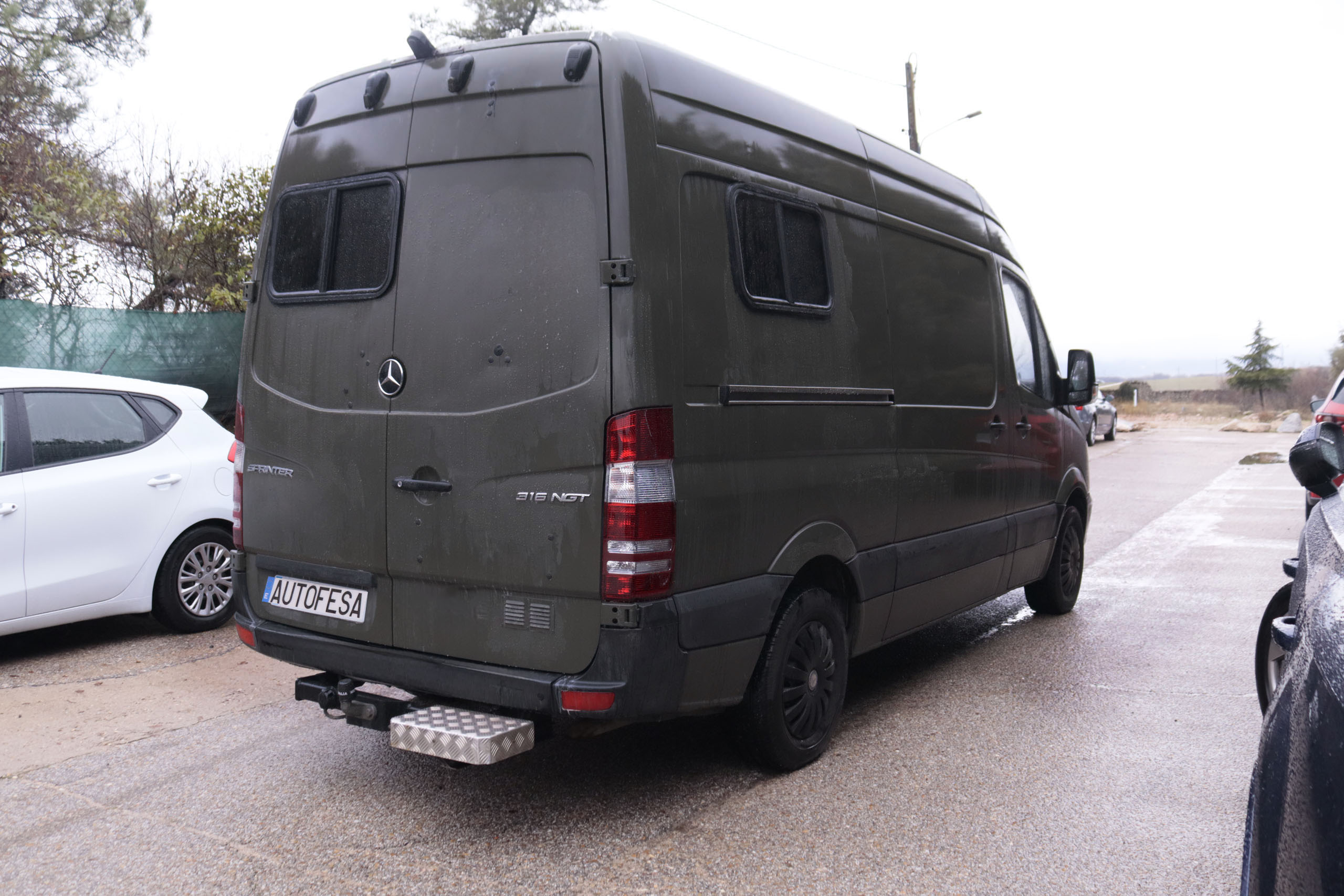 Mercedes-benz Sprinter 316 NGT GAS GNC 3.5T MEDIO ALTO 156CV CAMPER 2P # NAVY foto 7
