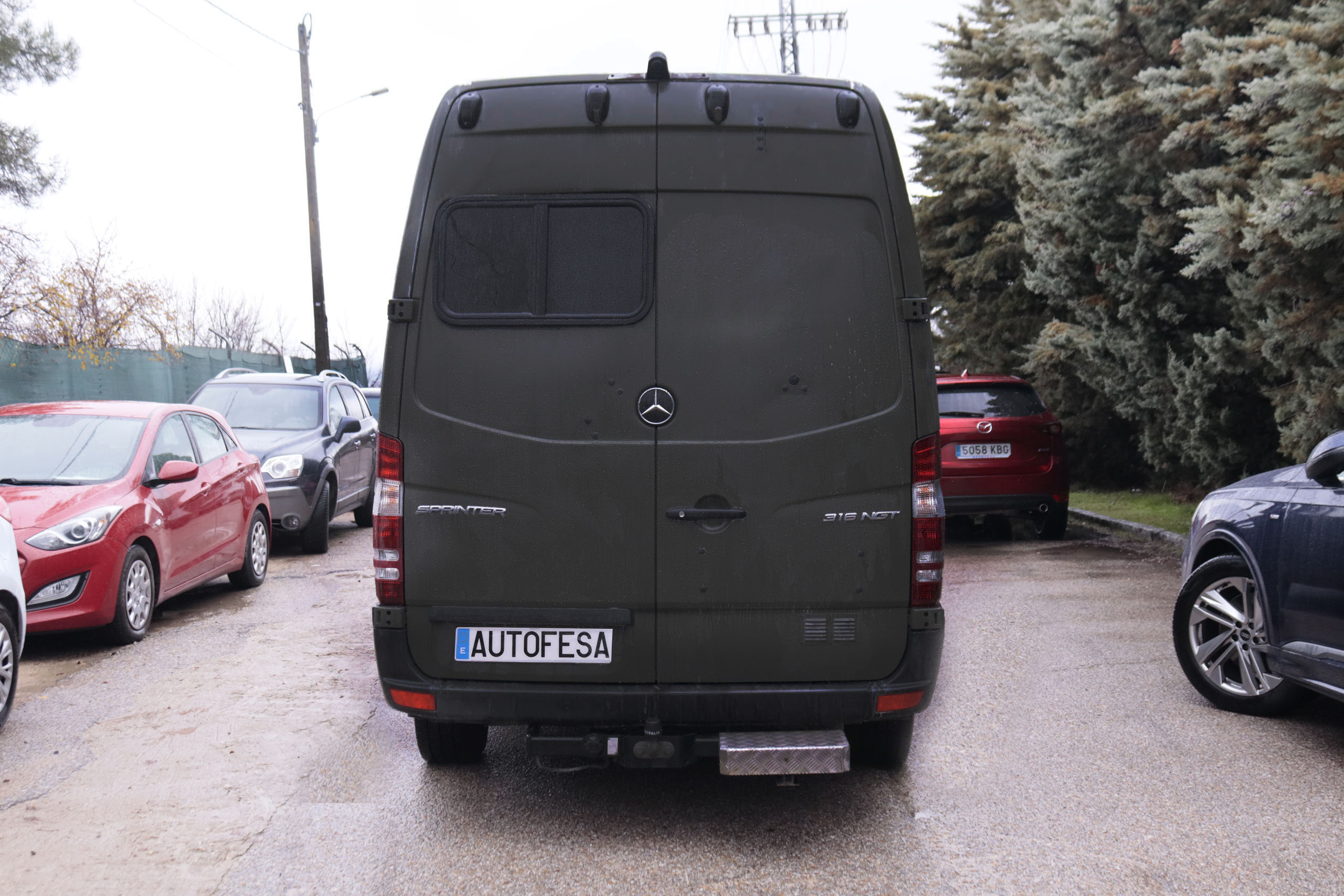 Mercedes-benz Sprinter 316 NGT GAS GNC 3.5T MEDIO ALTO 156CV CAMPER 2P # NAVY foto 6