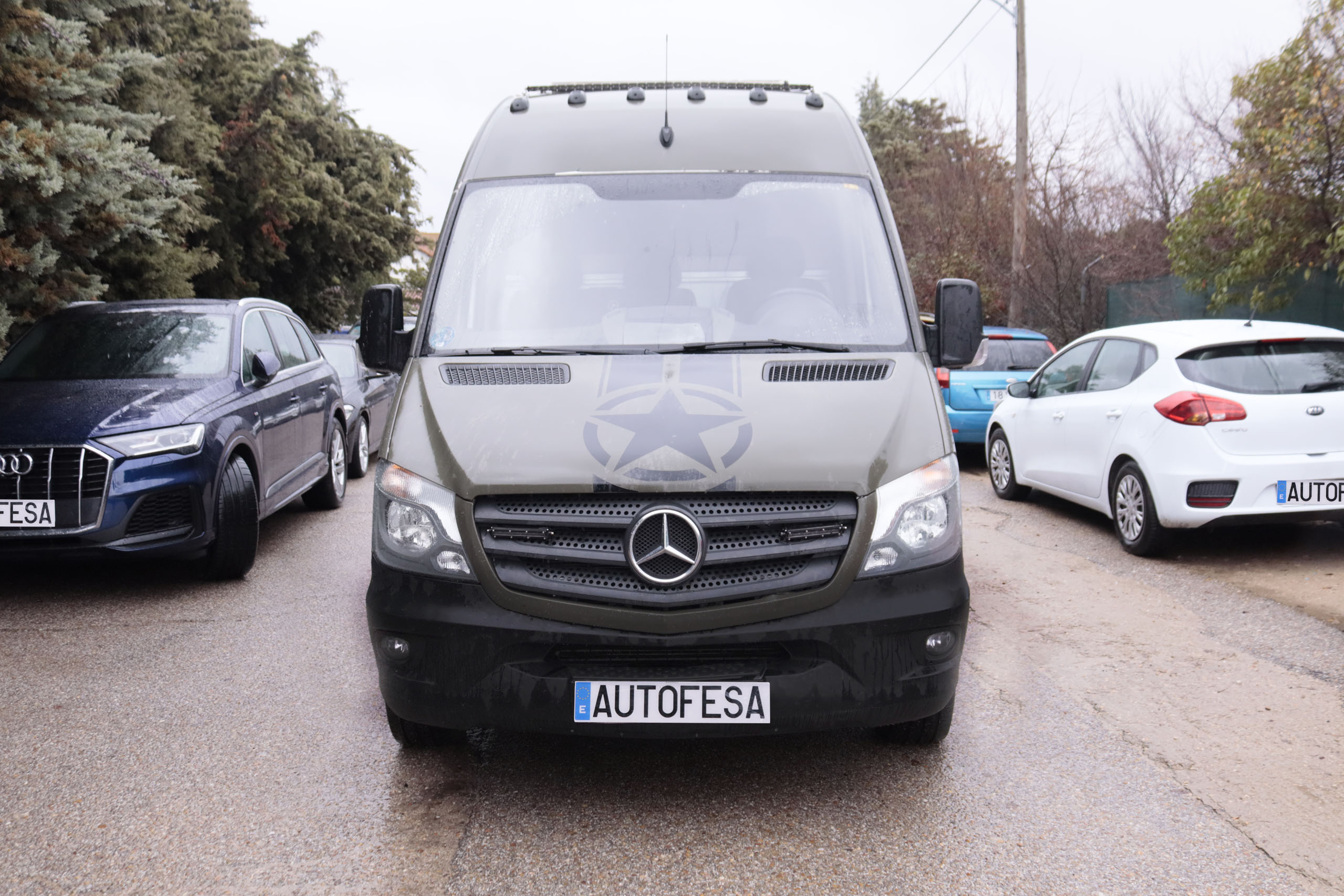 Mercedes-benz Sprinter 316 NGT GAS GNC 3.5T MEDIO ALTO 156CV CAMPER 2P # NAVY foto 2