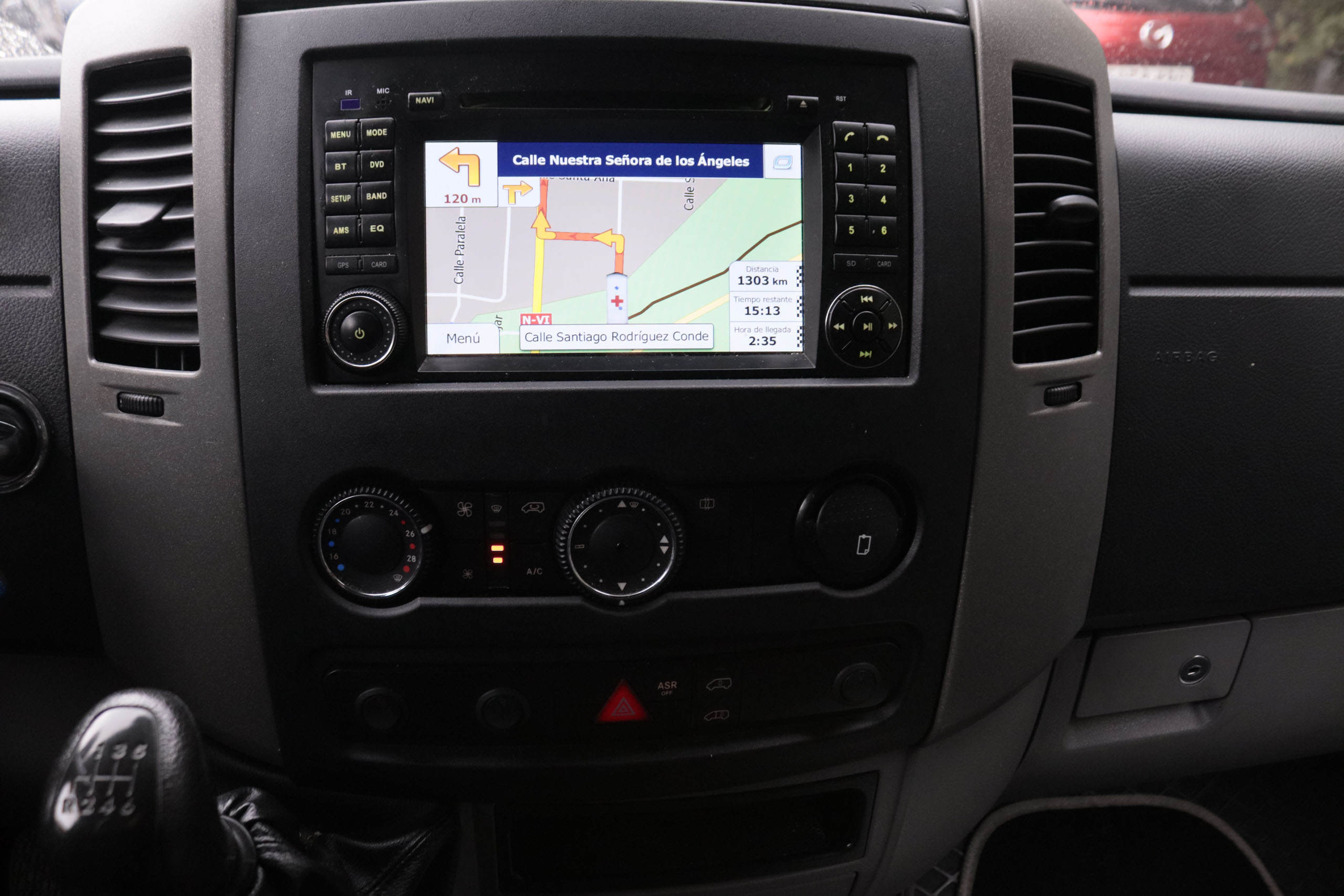 Mercedes-benz Sprinter 316 NGT GAS GNC 3.5T MEDIO ALTO 156CV CAMPER 2P # NAVY foto 18