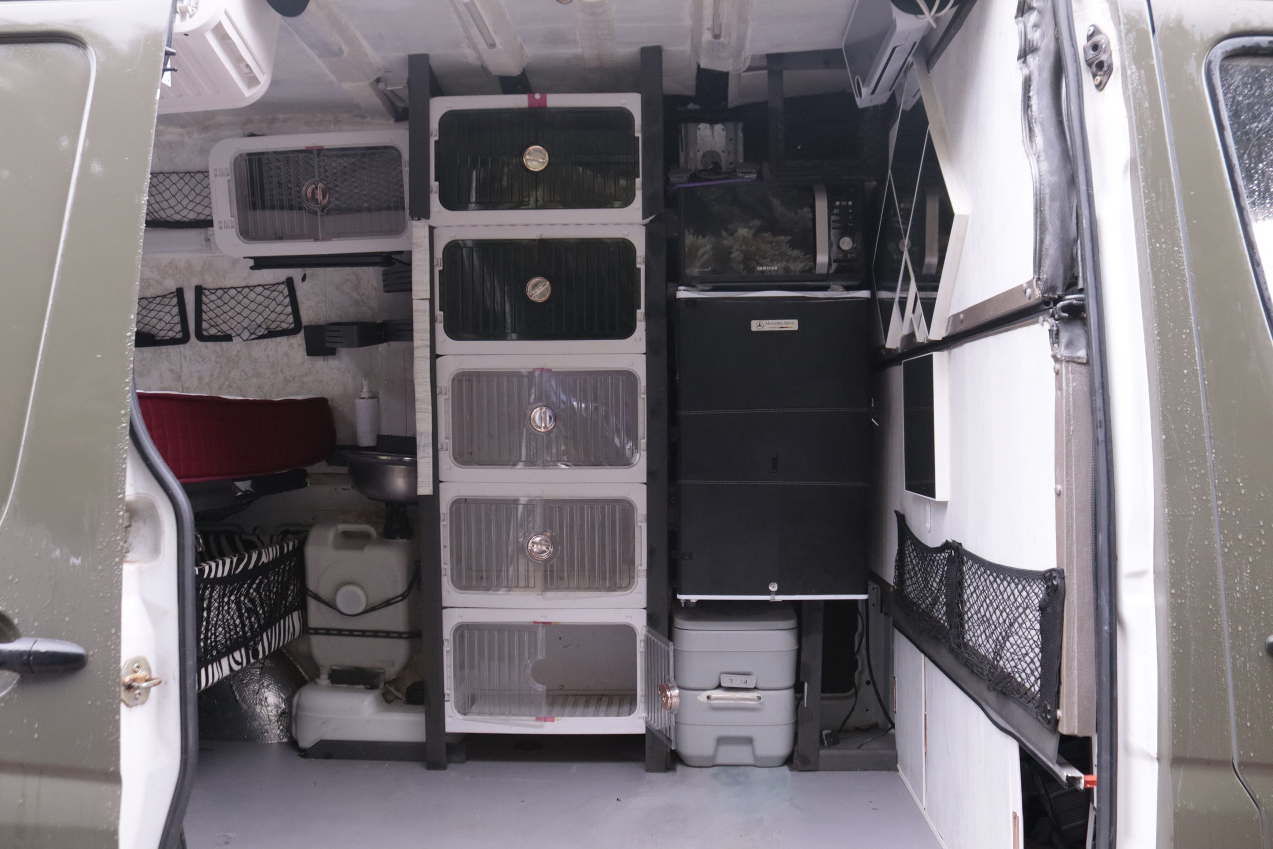 Mercedes-benz Sprinter 316 NGT GAS GNC 3.5T MEDIO ALTO 156CV CAMPER 2P # NAVY foto 32