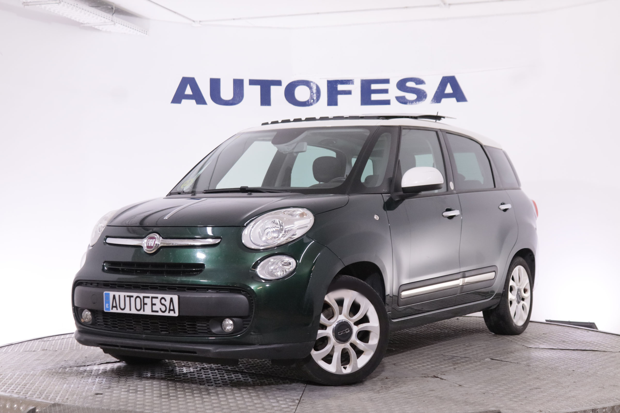 Fiat 500l 1.3 MJET LIVING AUTO 84CV 5P # CUERO, TECHO ELEC PANORAMICO, NAVY foto 1