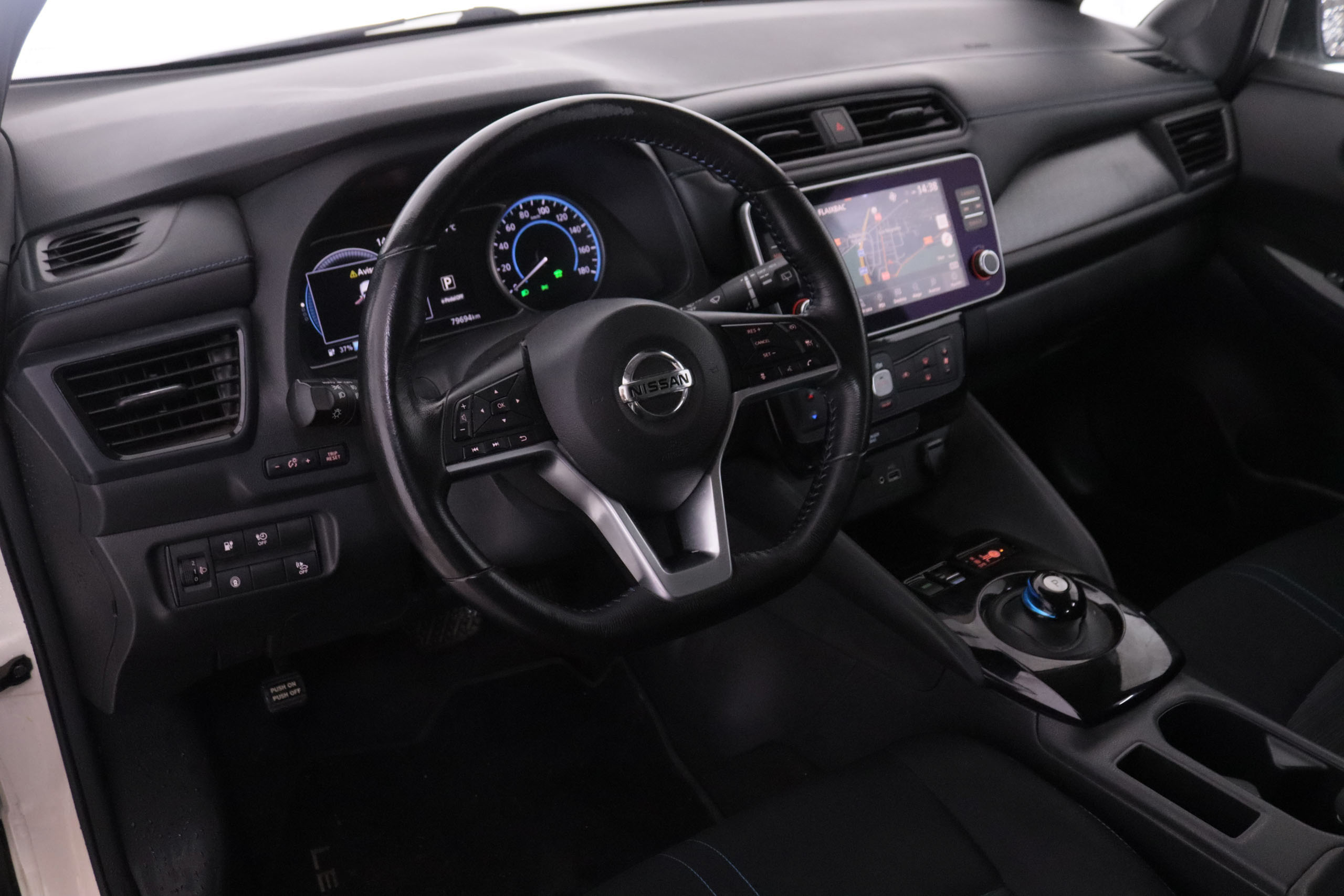 Nissan Leaf 62KWH E ACCENTA AUTO 217CV 5P # IVA DEDUCIBLE, NAVY, PARKTRONIC foto 14