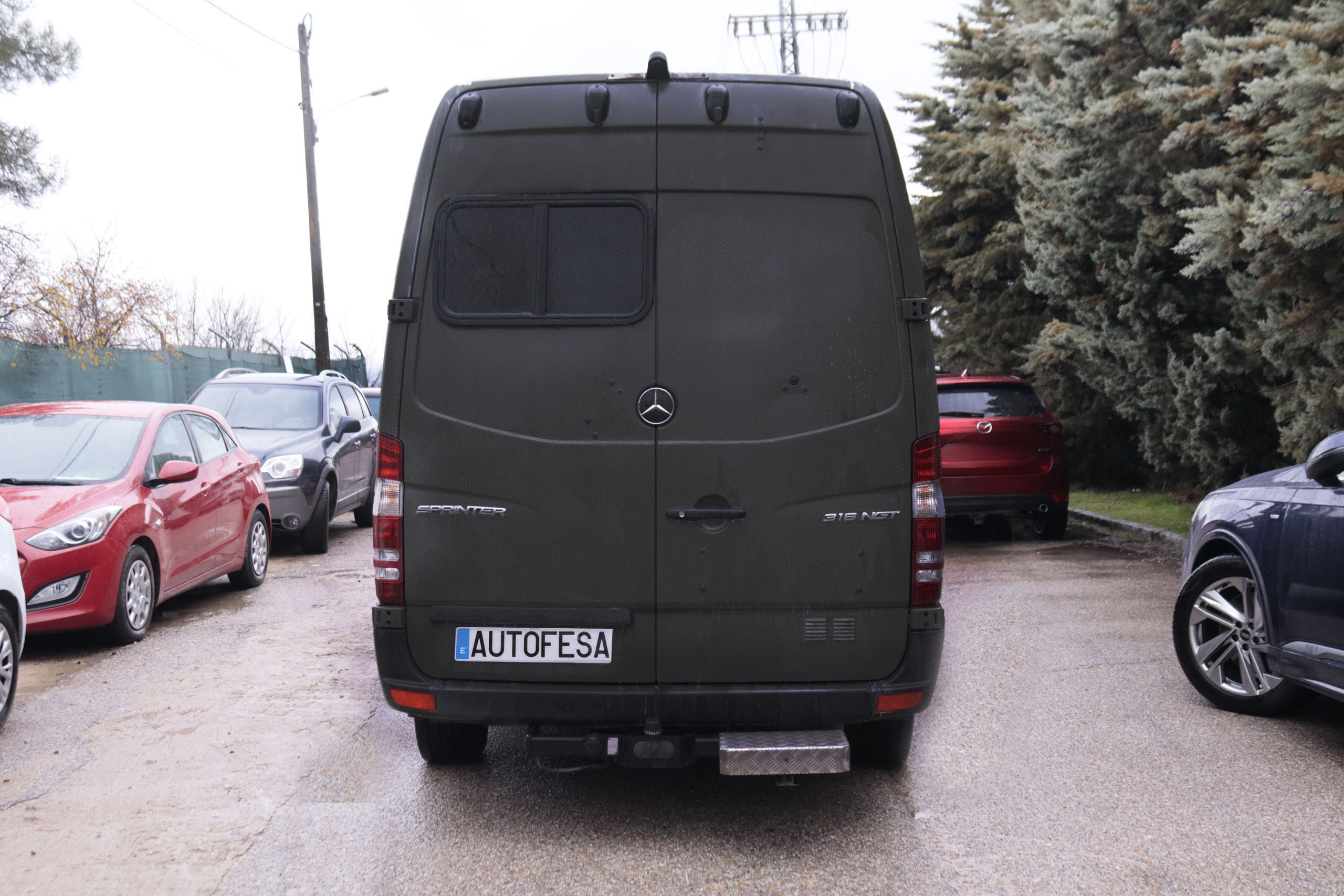 Mercedes-benz Sprinter 316 NGT GAS GNC 3.5T MEDIO ALTO 156CV CAMPER 2P # NAVY foto 6