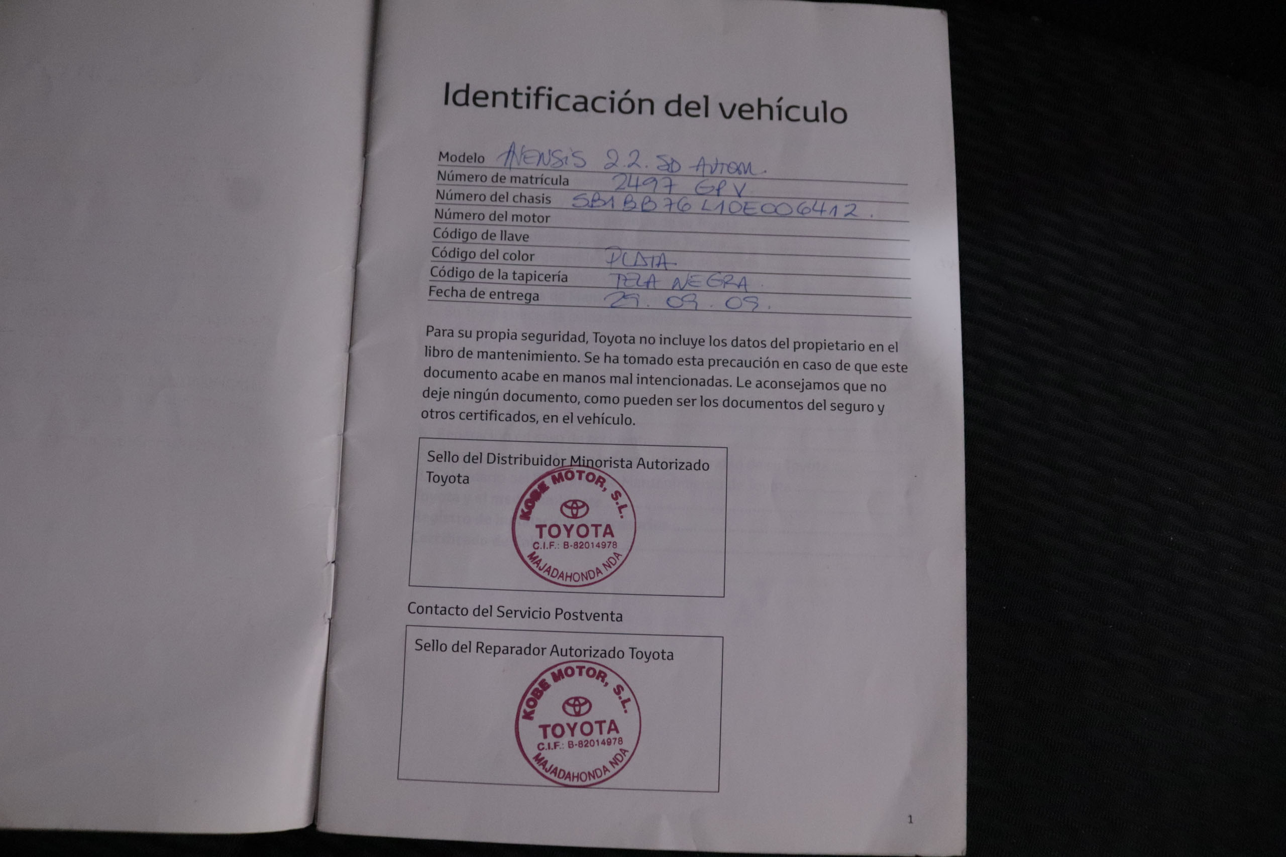 Toyota Avensis 2.2 DCAT SD AUTO 150CV 4P # IVA DEDUCIBLE foto 25