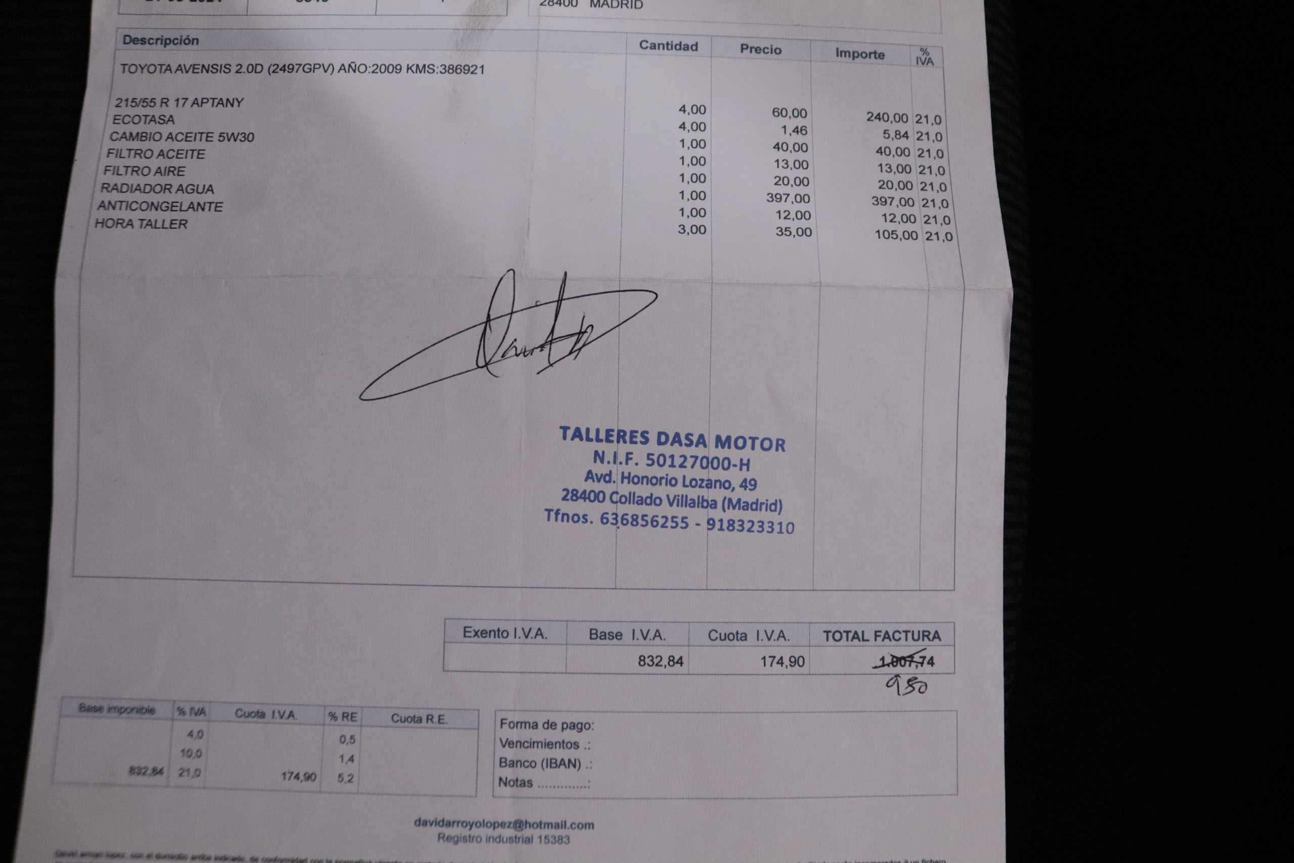 Toyota Avensis 2.2 DCAT SD AUTO 150CV 4P # IVA DEDUCIBLE foto 26