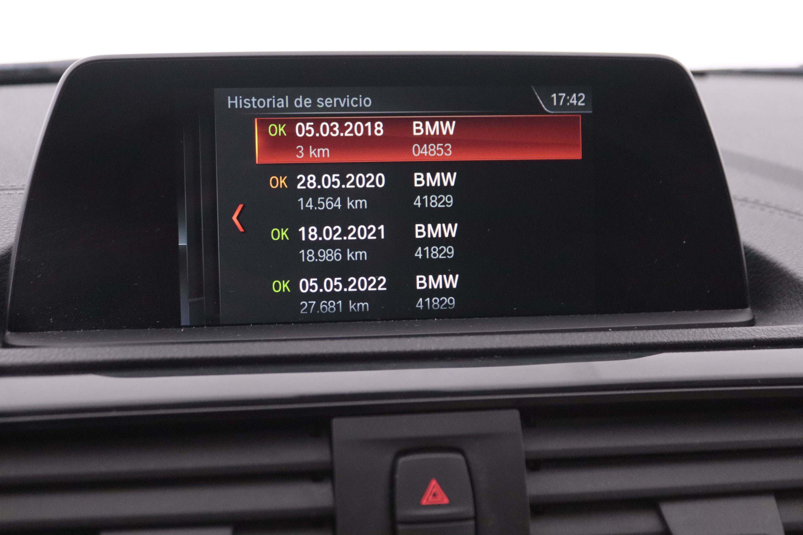 BMW 125 SERIE 1 125I AUTO 224CV 5P #CUERO, NAVY, PARKTRONIC foto 23