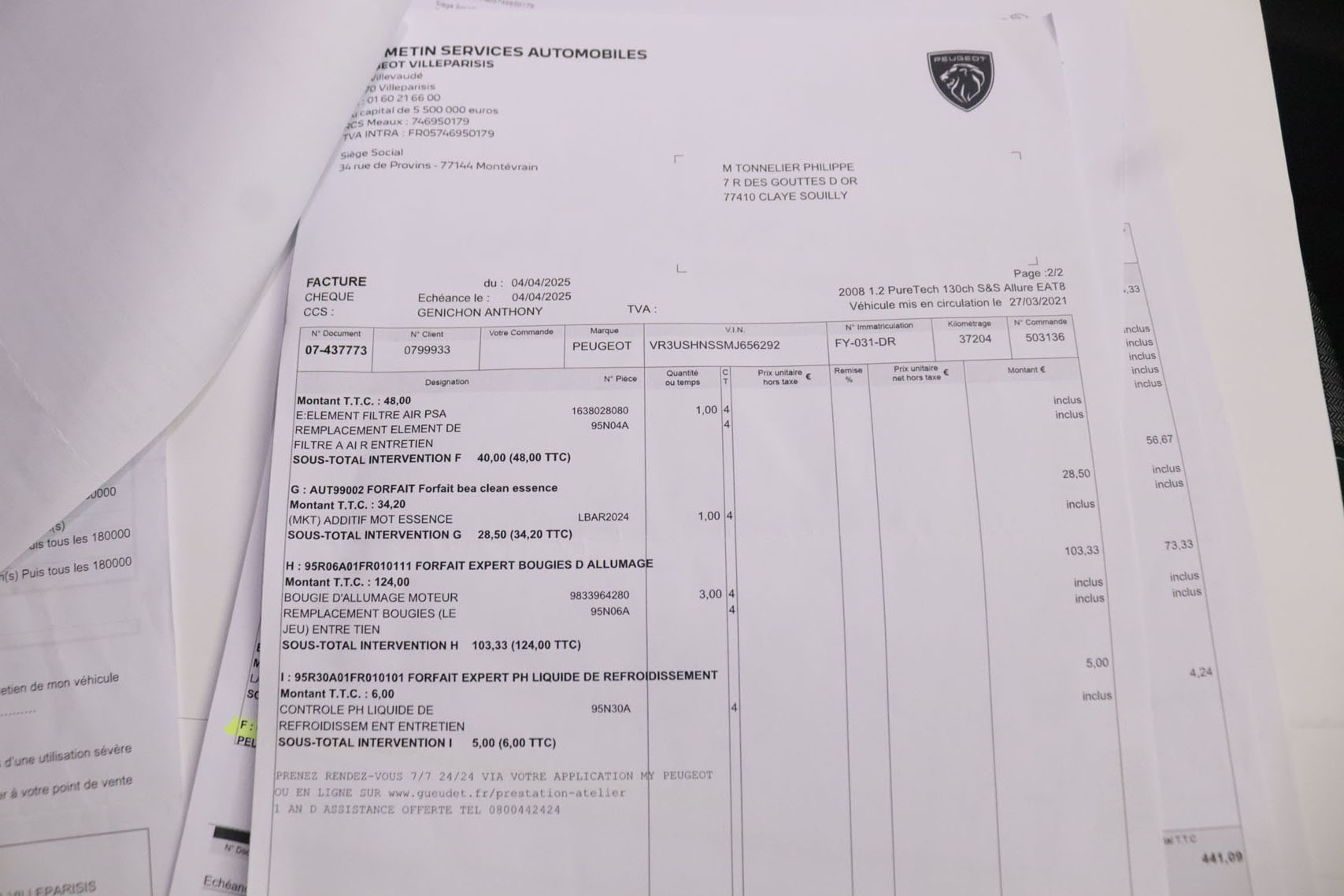 Peugeot 2008 1.2 ALLURE AUTO 130CV 5P #NAVY, PARKTRONIC foto 31