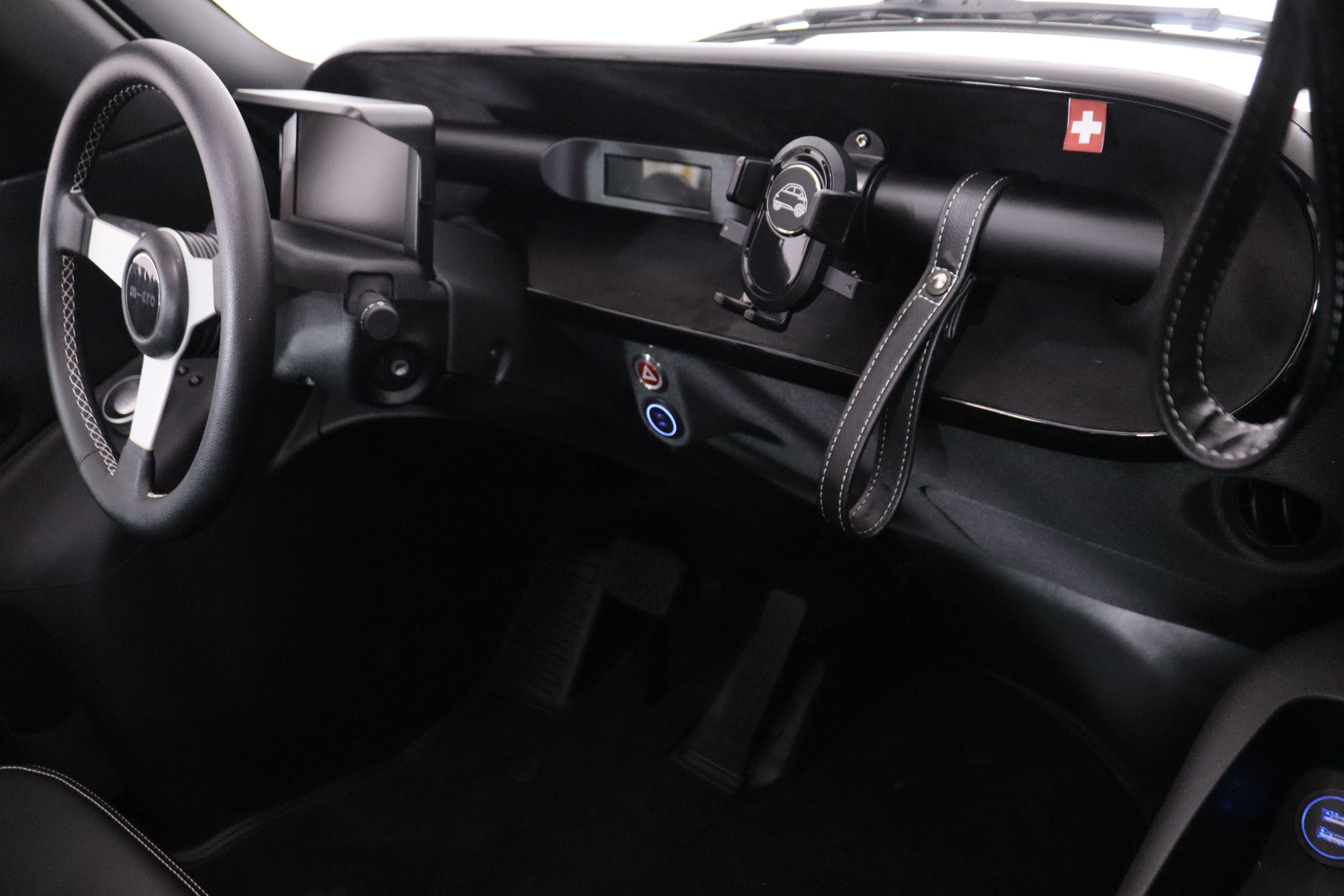 MICROLINO Competizione ELECTRICO A ESTRENAR AUTO 17CV # GARANTIA DE FABRICA 12/2027,TECHO,FAROS LED foto 19