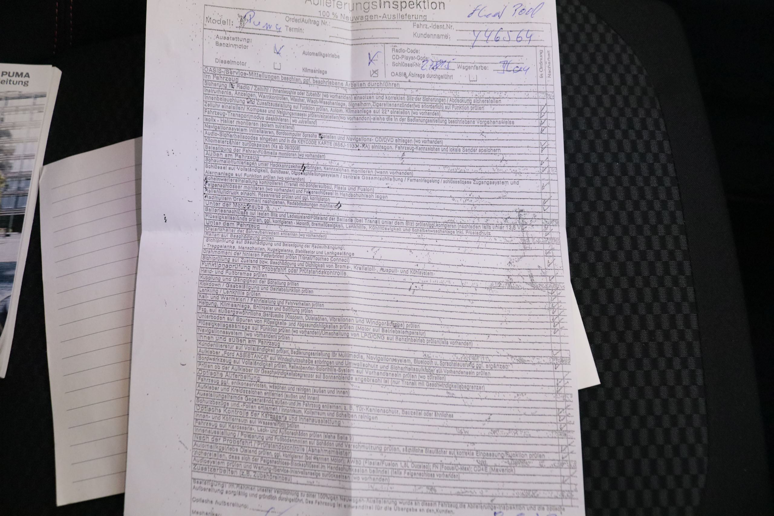 Ford Puma 1.0 MHEV ECOBOOST ST LINE X AUTO 155CV 5P #IVA DEDUCIBLE, NAVY, PARKTRONIC foto 29