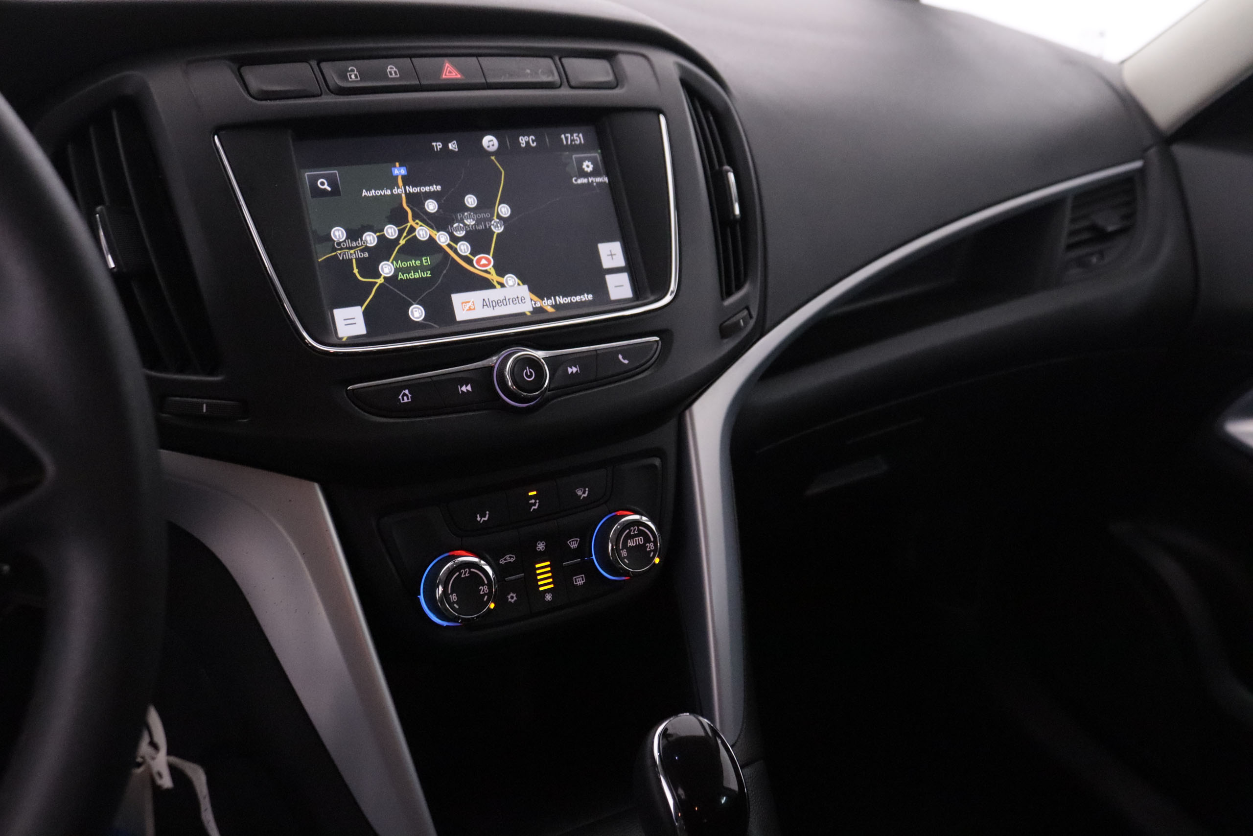 Opel Zafira 1.6T EDITION AUTO 136CV 7PLAZAS 5P #IVA DEDUCIBLE, NAVY,PARKTRONIC foto 17