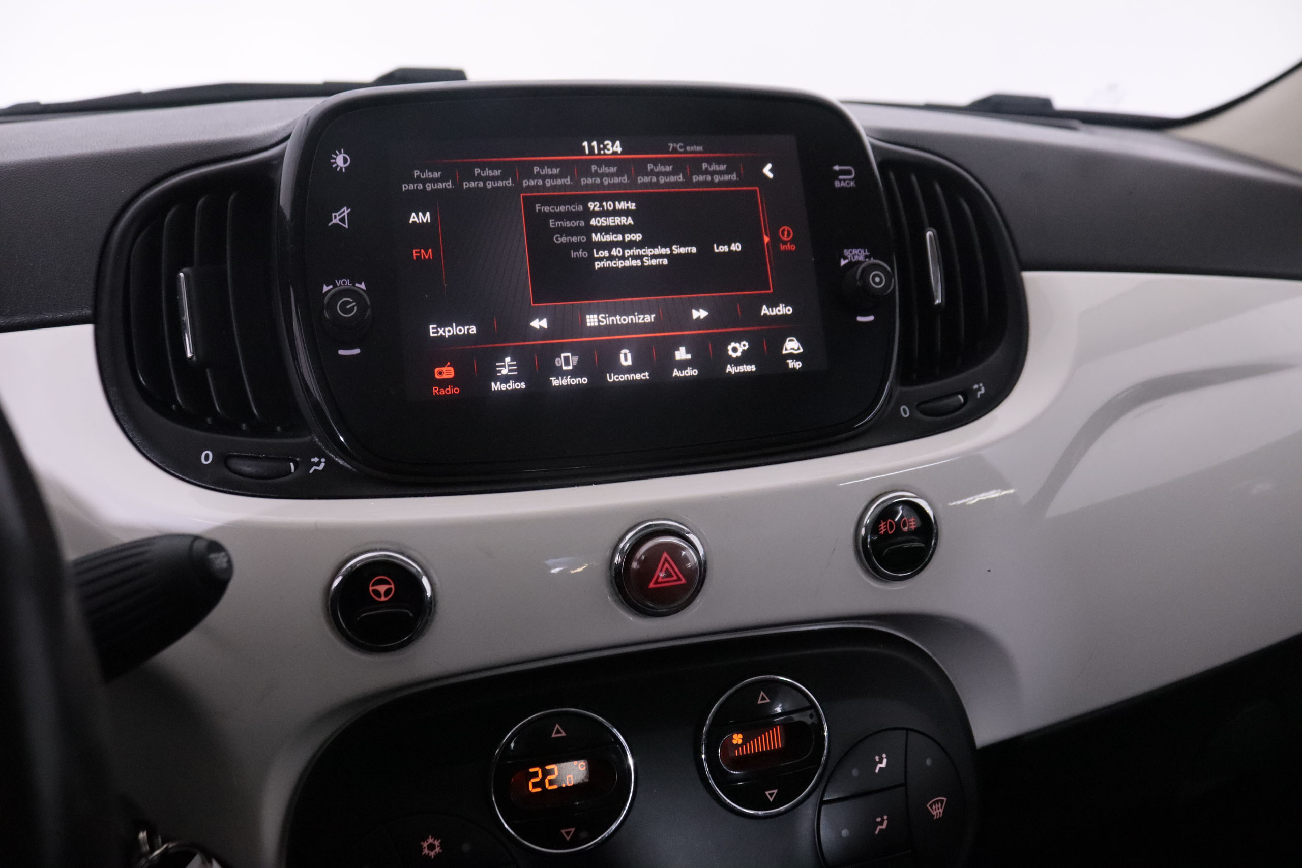 Fiat 500 1.2 LOUNGE GAS GLP 69CV 3P # IVA DEDUCIBLE, TECHO PANORAMICO foto 20