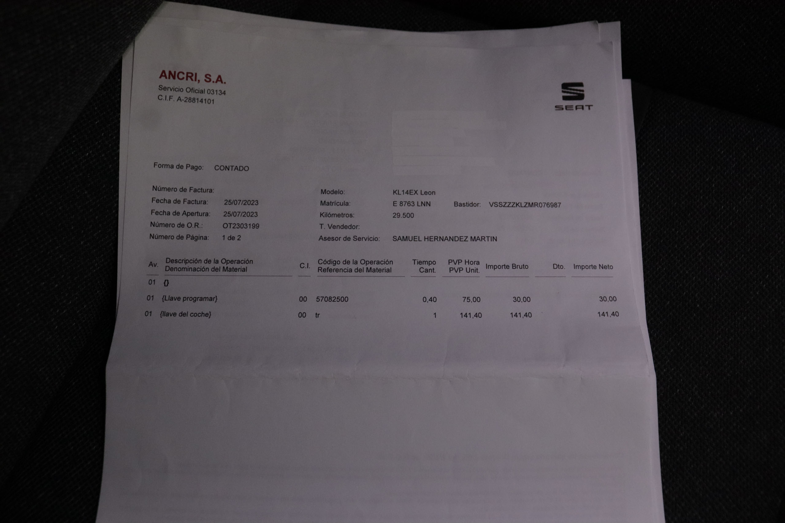 Seat Leon 1.5 TSI EXCELLENCE 150CV 5P #NAVY, PARKTRONIC foto 28