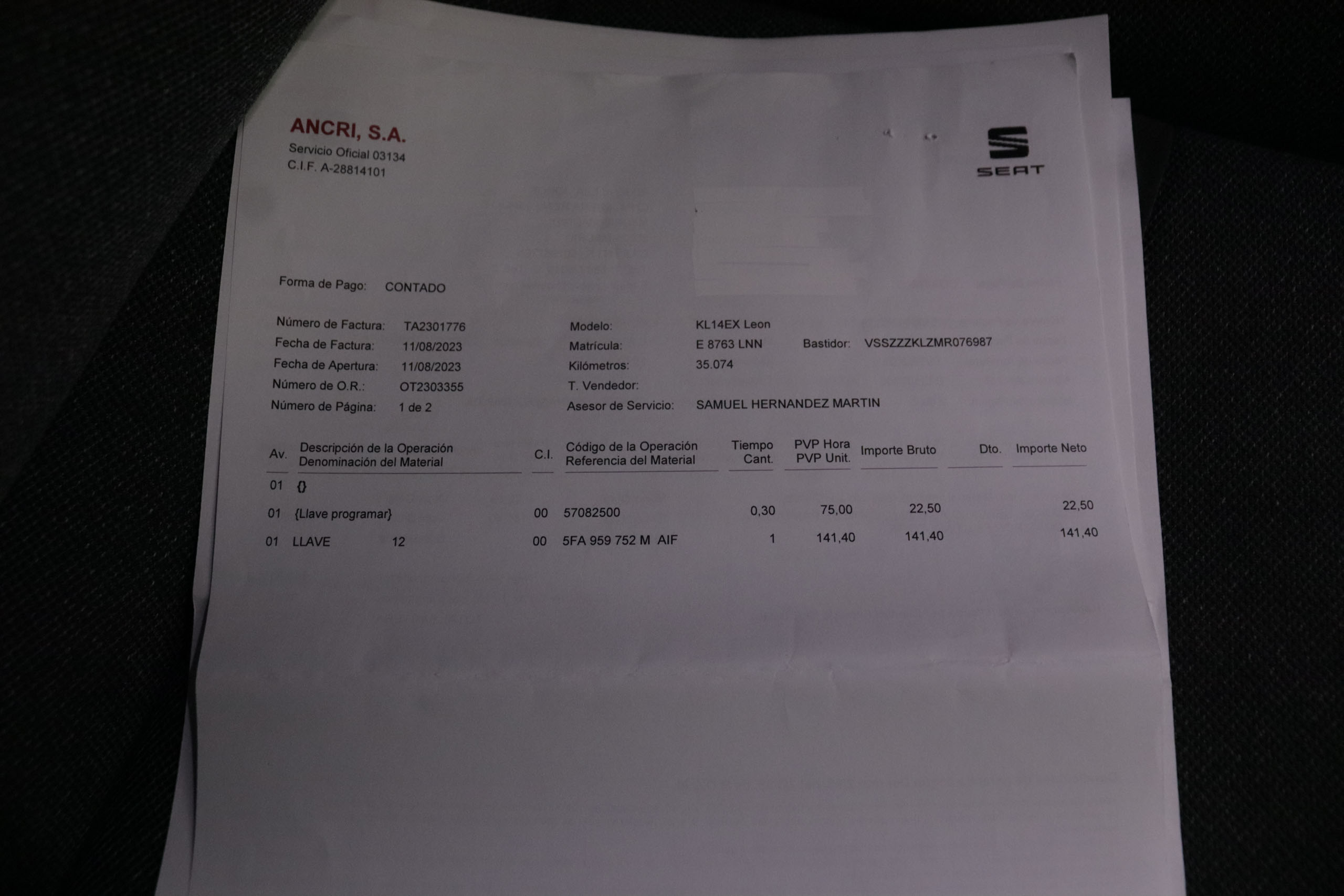 Seat Leon 1.5 TSI EXCELLENCE 150CV 5P #NAVY, PARKTRONIC foto 29