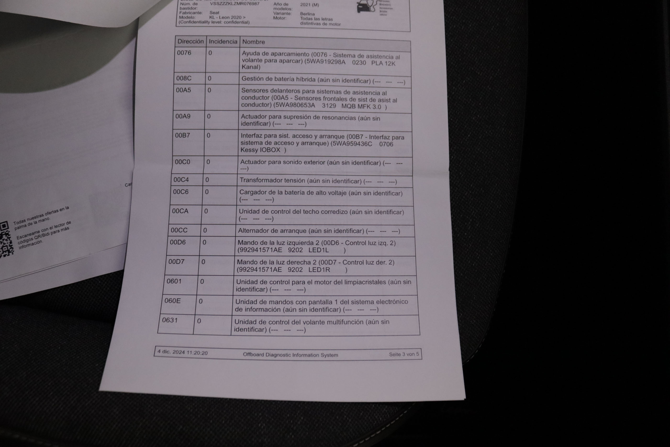 Seat Leon 1.5 TSI EXCELLENCE 150CV 5P #NAVY, PARKTRONIC foto 30