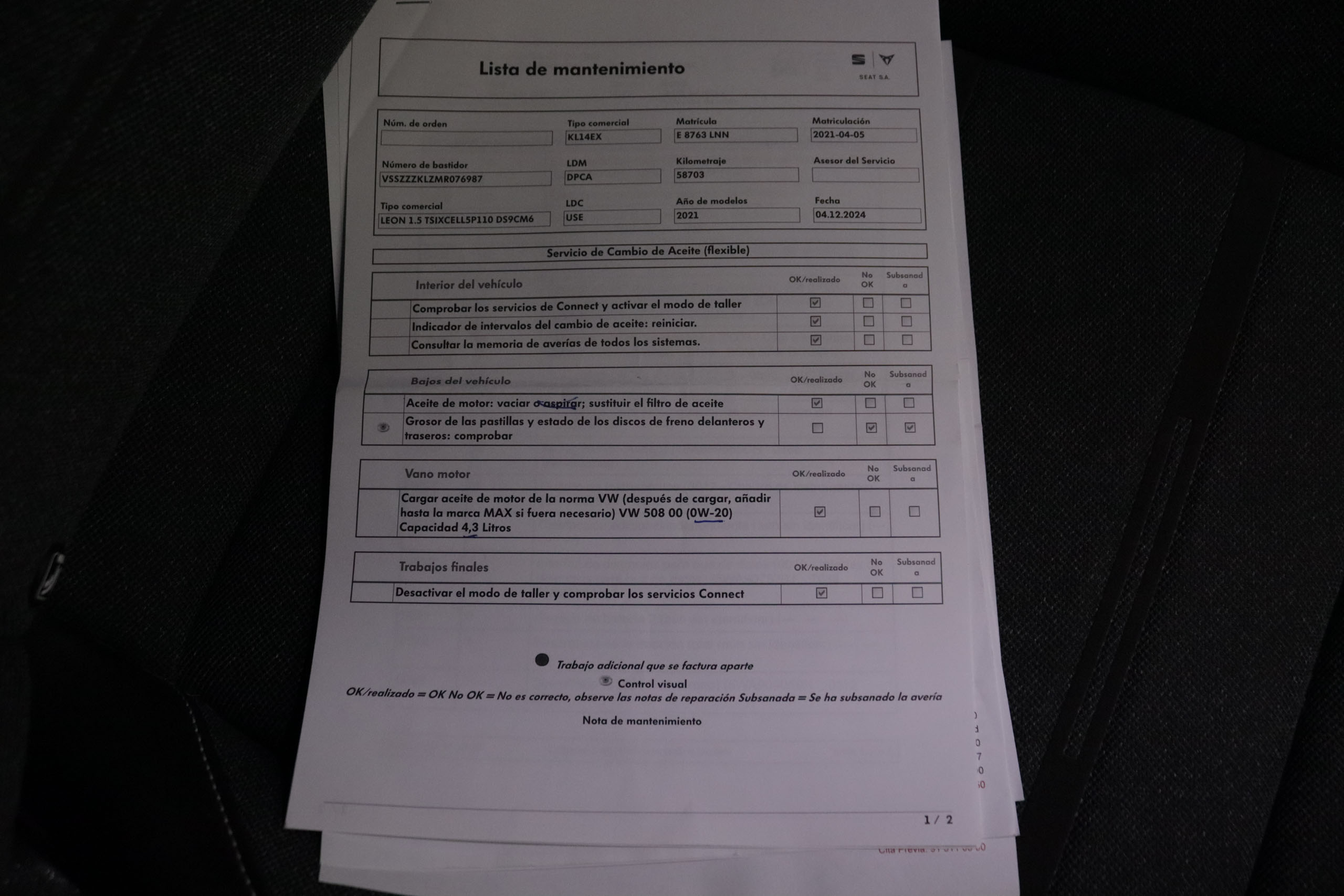 Seat Leon 1.5 TSI EXCELLENCE 150CV 5P #NAVY, PARKTRONIC foto 33