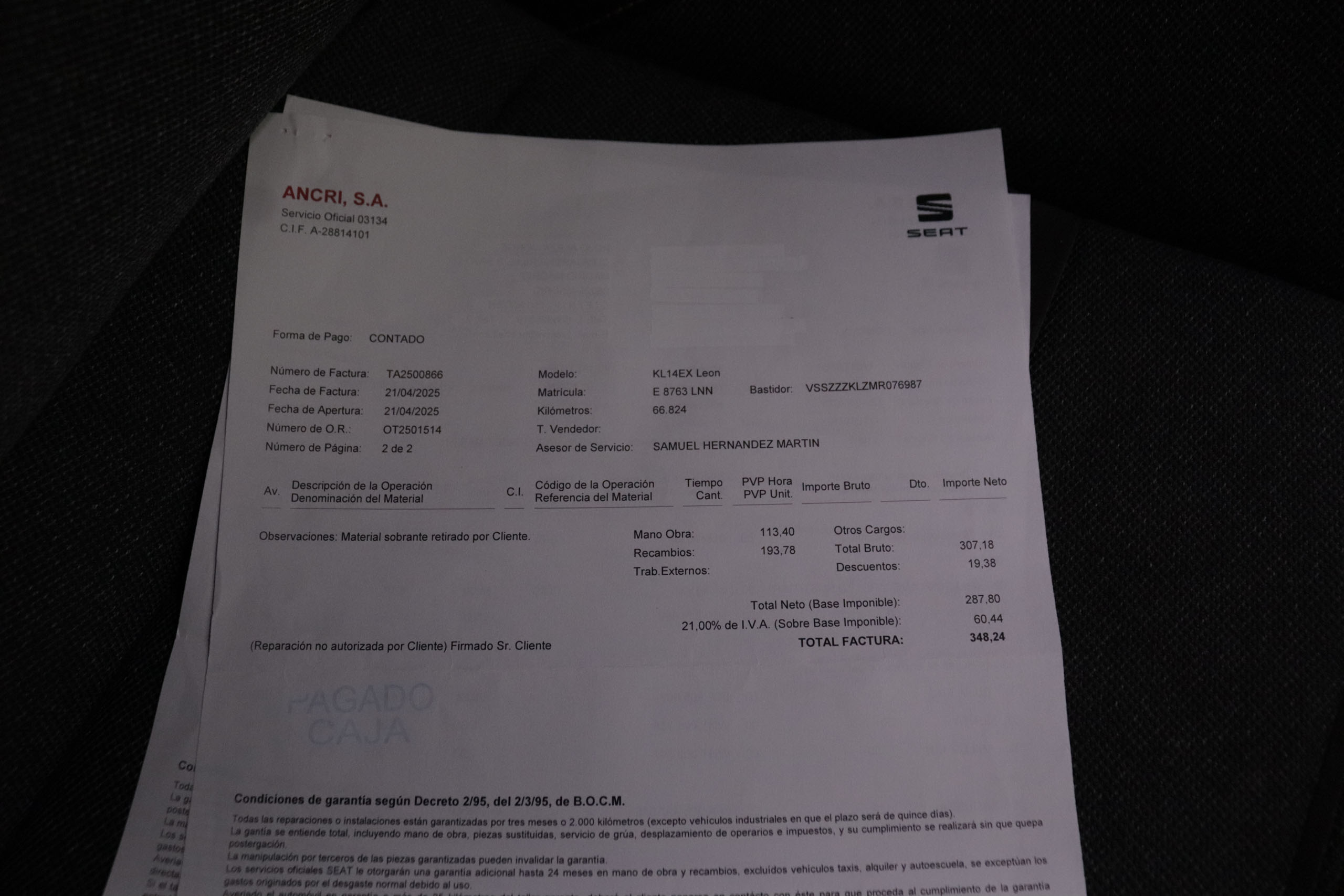 Seat Leon 1.5 TSI EXCELLENCE 150CV 5P #NAVY, PARKTRONIC foto 35