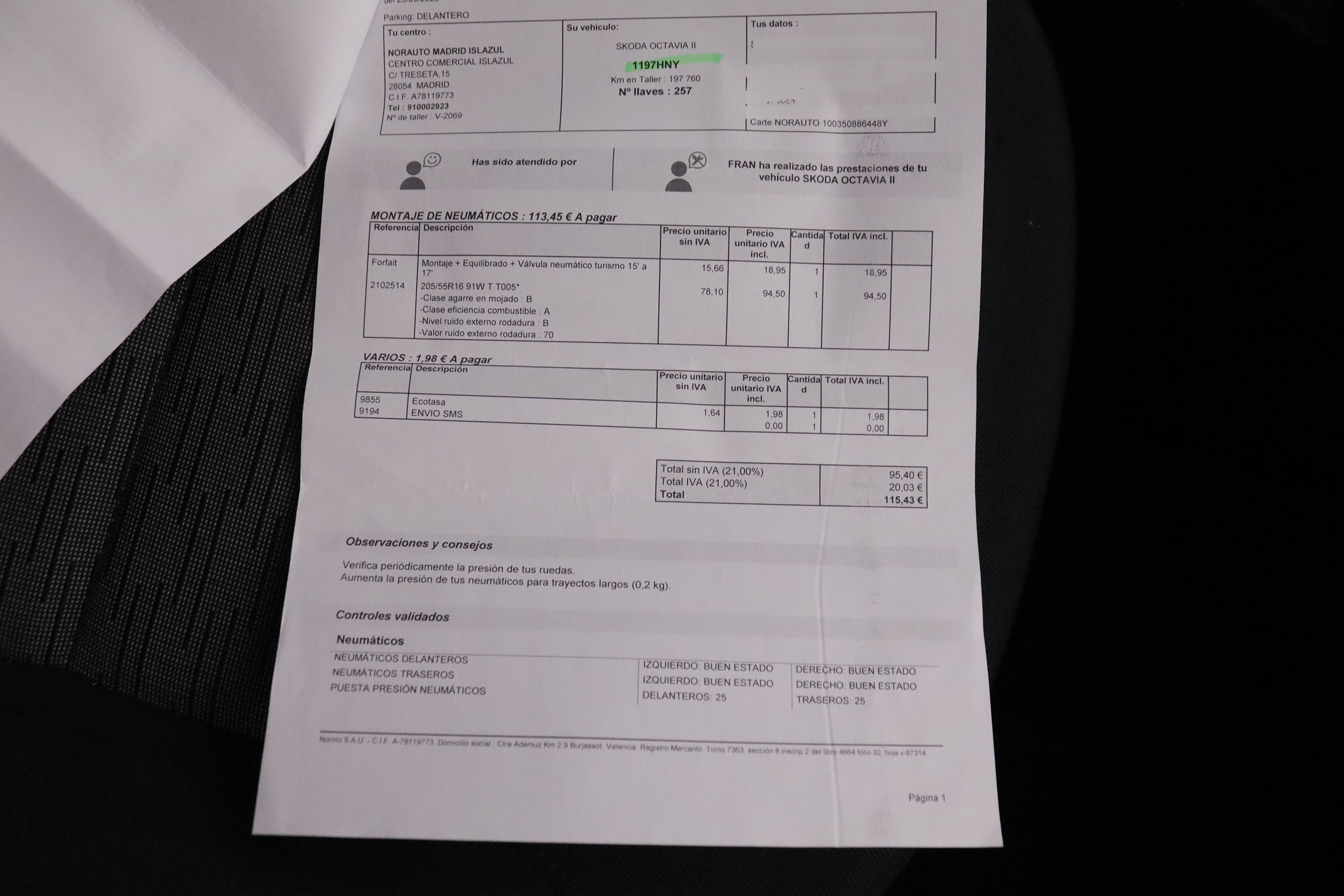 Skoda Octavia 1.6 TDI ELEGANCE 105CV 5P # BLUETOOTH foto 26