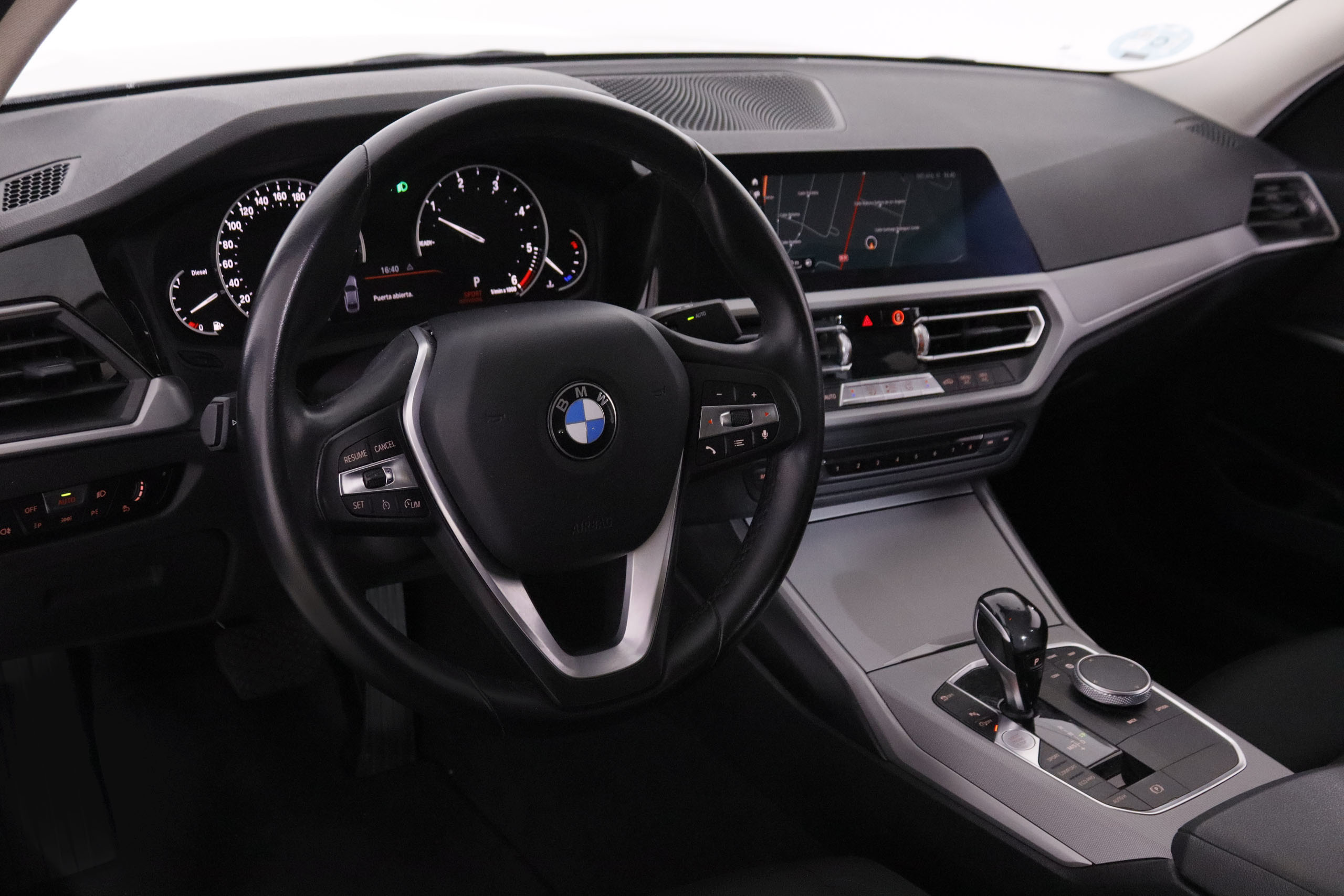 BMW 320 SERIE 3 320D AUTO 190CV 4P # IVA DEDUCIBLE, NAVY, PARKTRONIC foto 14