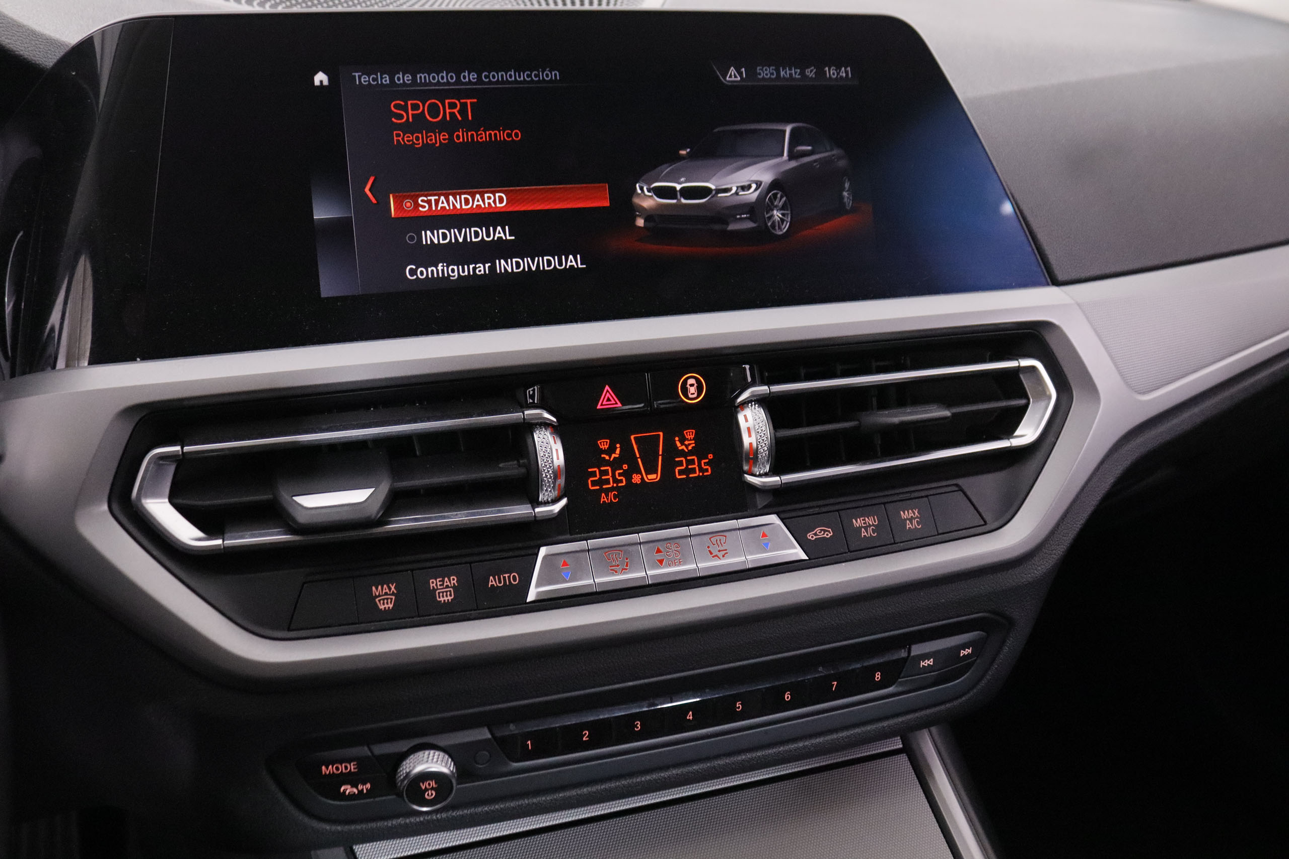 BMW 320 SERIE 3 320D AUTO 190CV 4P # IVA DEDUCIBLE, NAVY, PARKTRONIC foto 20