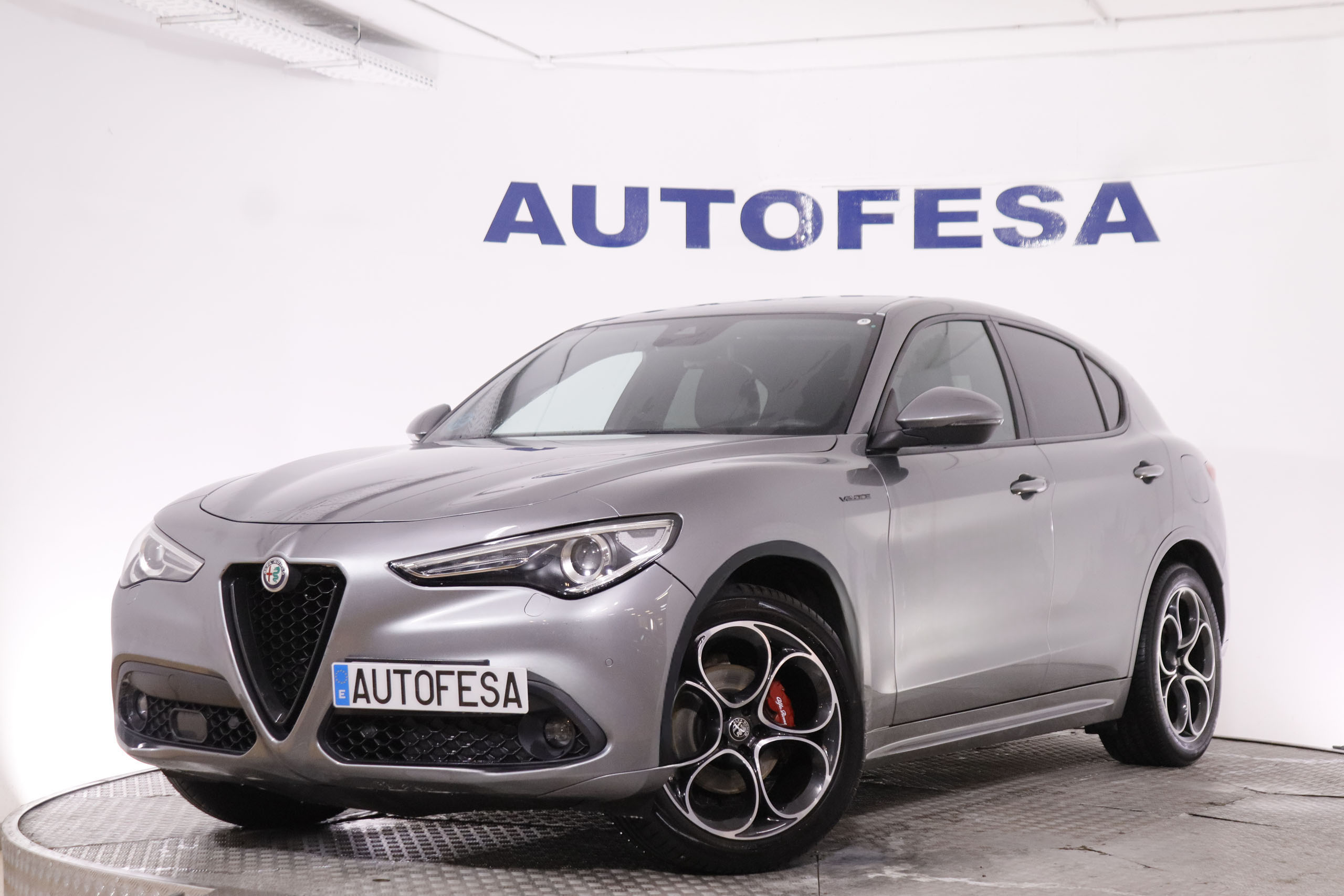 Alfa Romeo Stelvio 2.2 DIESEL VELOCE Q4 AWD AUTO 210CV 5P # IVA DEDUCIBLE, CUERO, NAVY foto 1