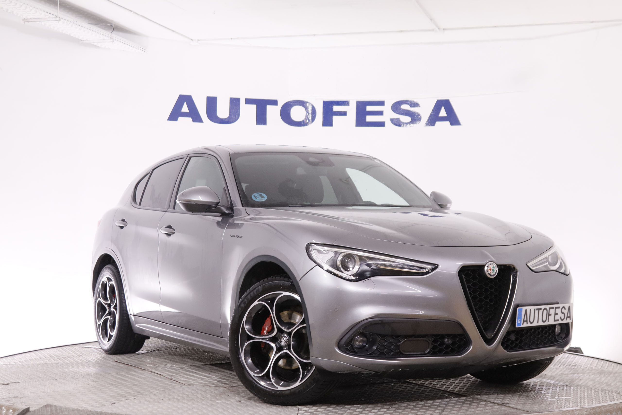 Alfa Romeo Stelvio 2.2 DIESEL VELOCE Q4 AWD AUTO 210CV 5P # IVA DEDUCIBLE, CUERO, NAVY foto 3
