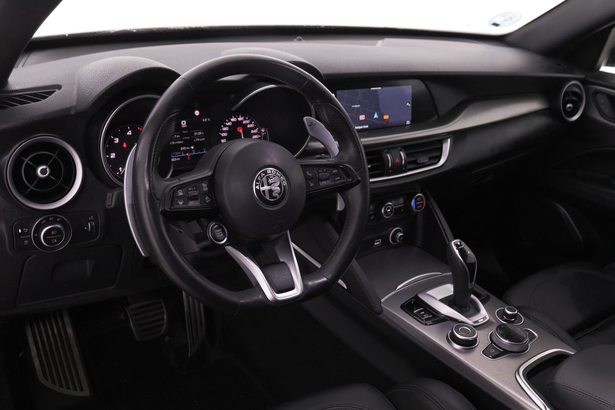 Alfa Romeo Stelvio 2.2 DIESEL VELOCE Q4 AWD AUTO 210CV 5P # IVA DEDUCIBLE, CUERO, NAVY foto 14