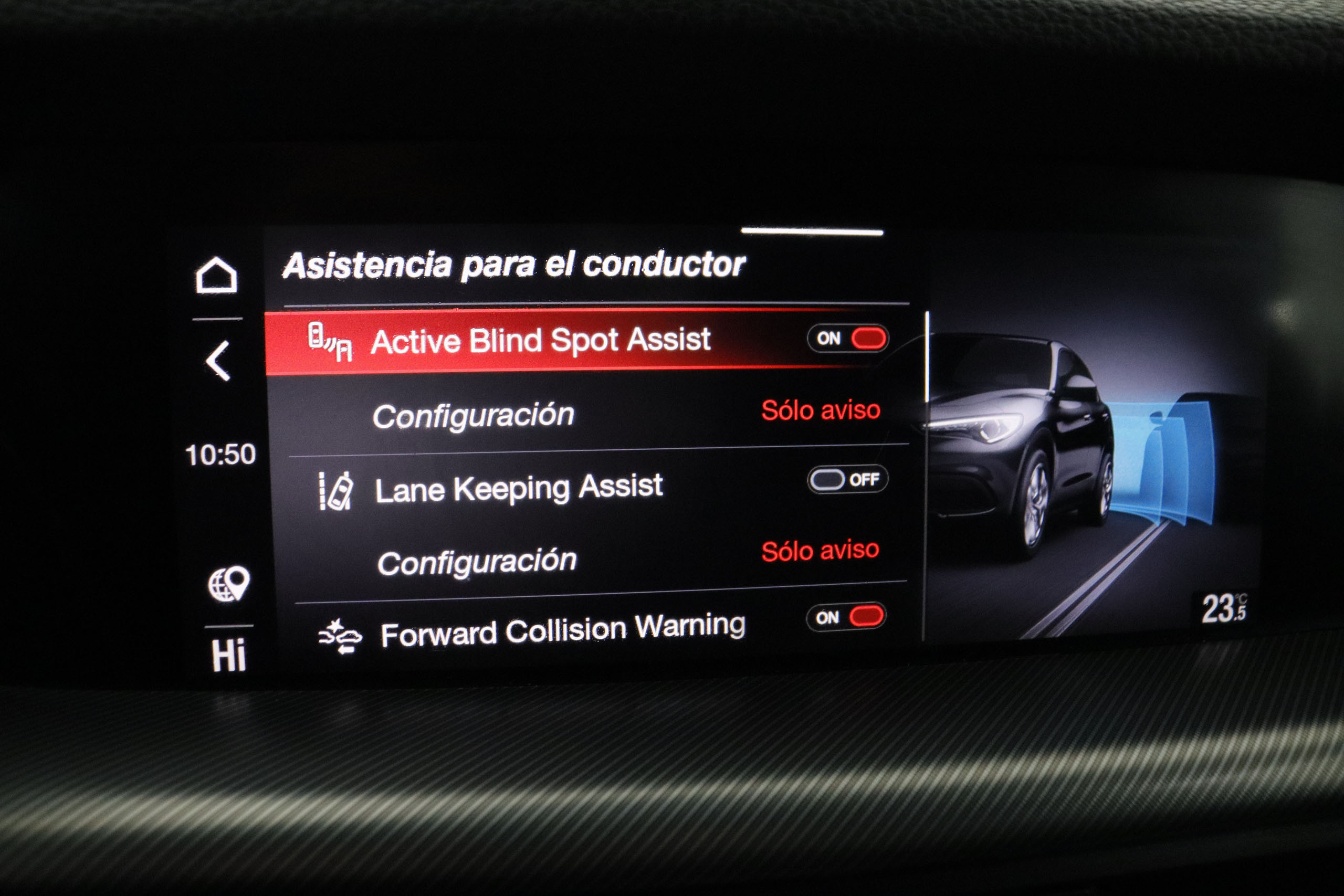 Alfa Romeo Stelvio 2.2 DIESEL VELOCE Q4 AWD AUTO 210CV 5P # IVA DEDUCIBLE, CUERO, NAVY foto 22