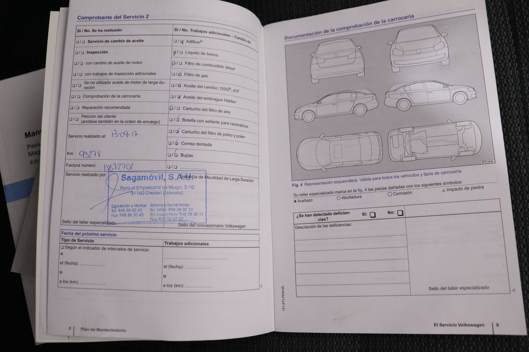 Volkswagen Passat 2.0 TDI VARIANT HIGHLINE 140CV 5P #NAVY, PARKTRONIC foto 26