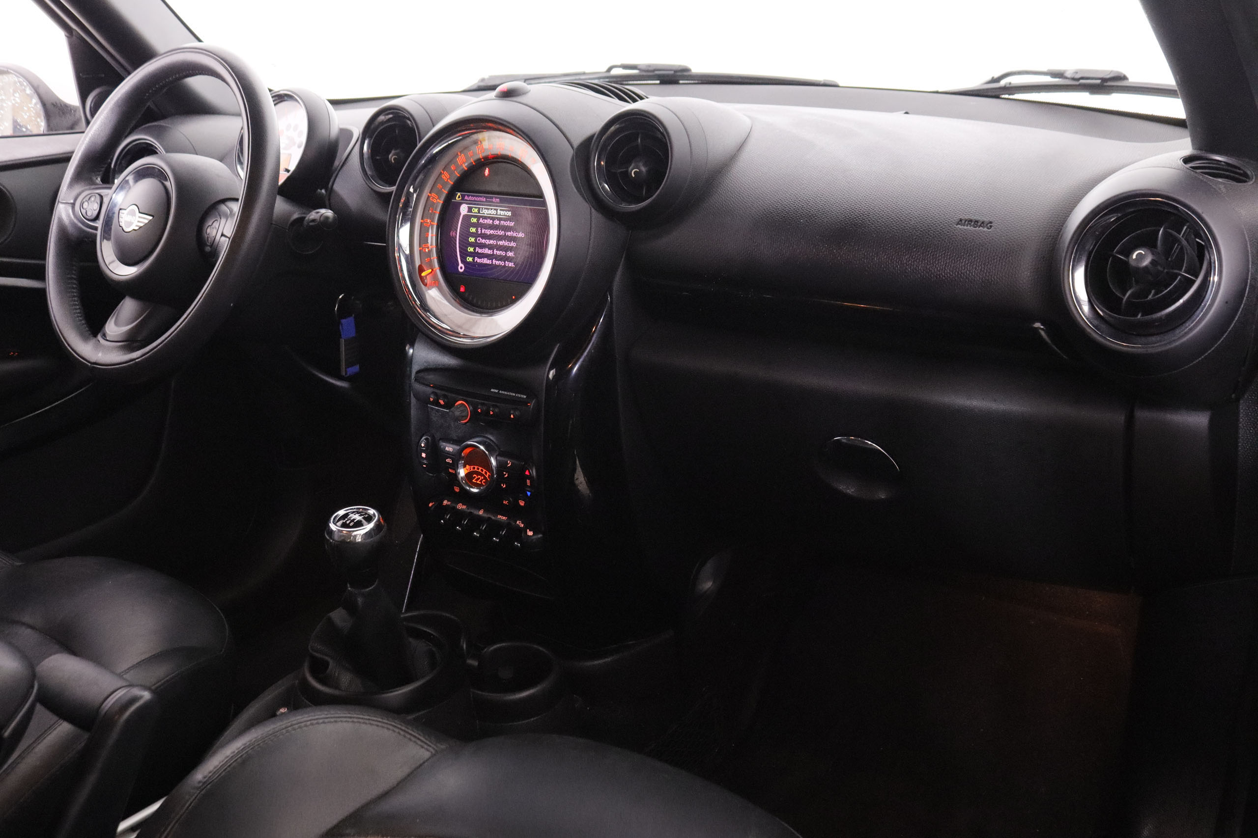 Mini COOPER PACEMAN 1.6 ALL4 RED HOT CHILI II 122CV 5P # CUERO, NAVY, PARKTRONIC foto 15