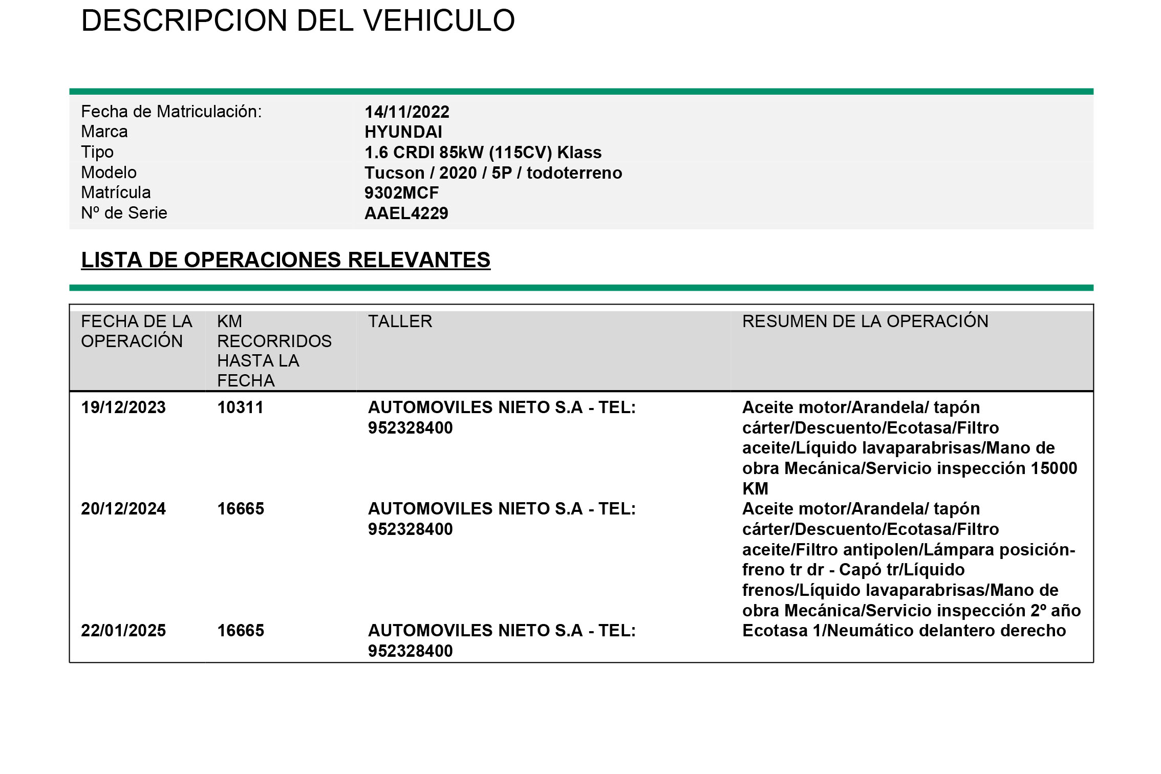 Hyundai Tucson 1.6 CRDI KLASS 115CV 5P # IVA DEDUCIBLE, PARKTRONIC foto 27