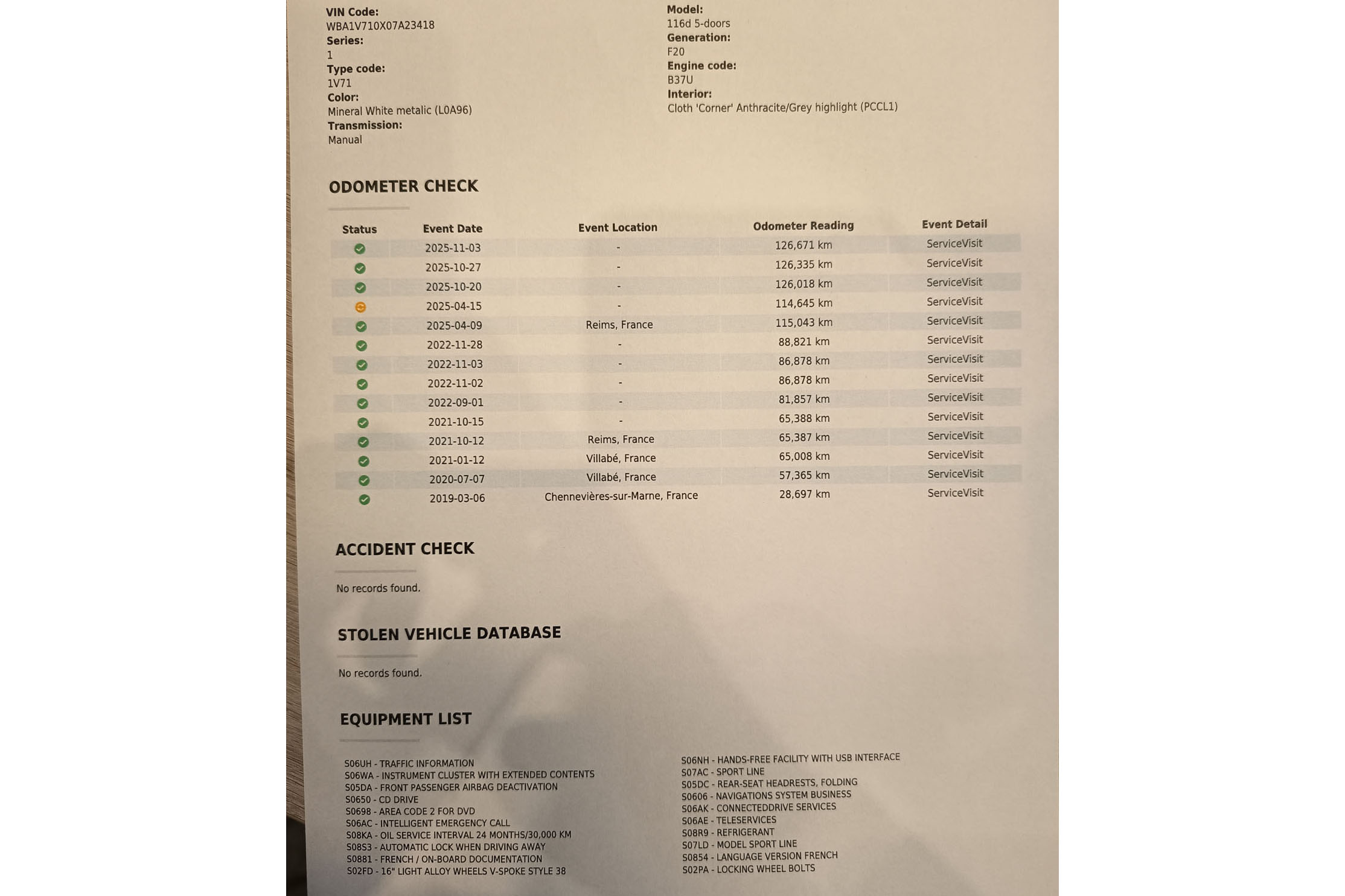 BMW 116 SERIE 1 116D 116CV 5P # NAVY, PARKTRONIC foto 28