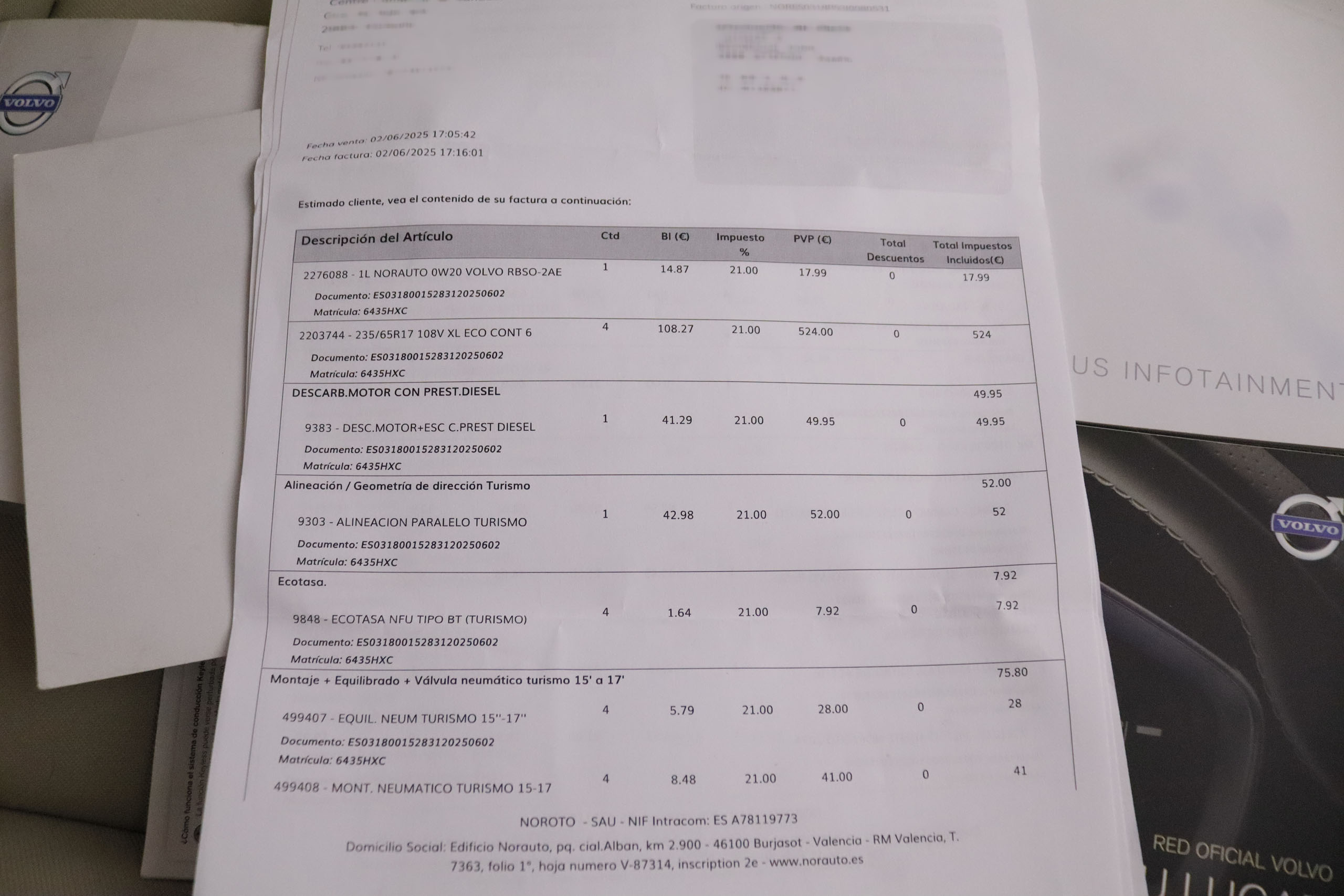Volvo Xc 60 2.0 D4 MOMENTUM AUTO 4X2 184CV 5P # PARKTRONIC foto 28