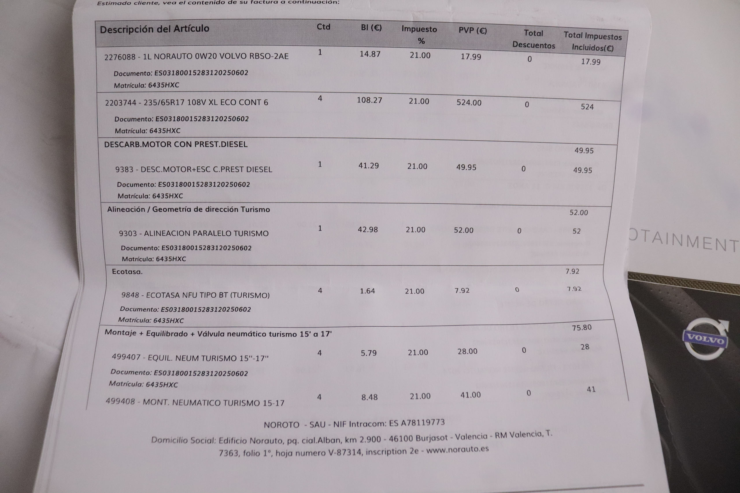 Volvo Xc 60 2.0 D4 MOMENTUM AUTO 4X2 184CV 5P # PARKTRONIC foto 37