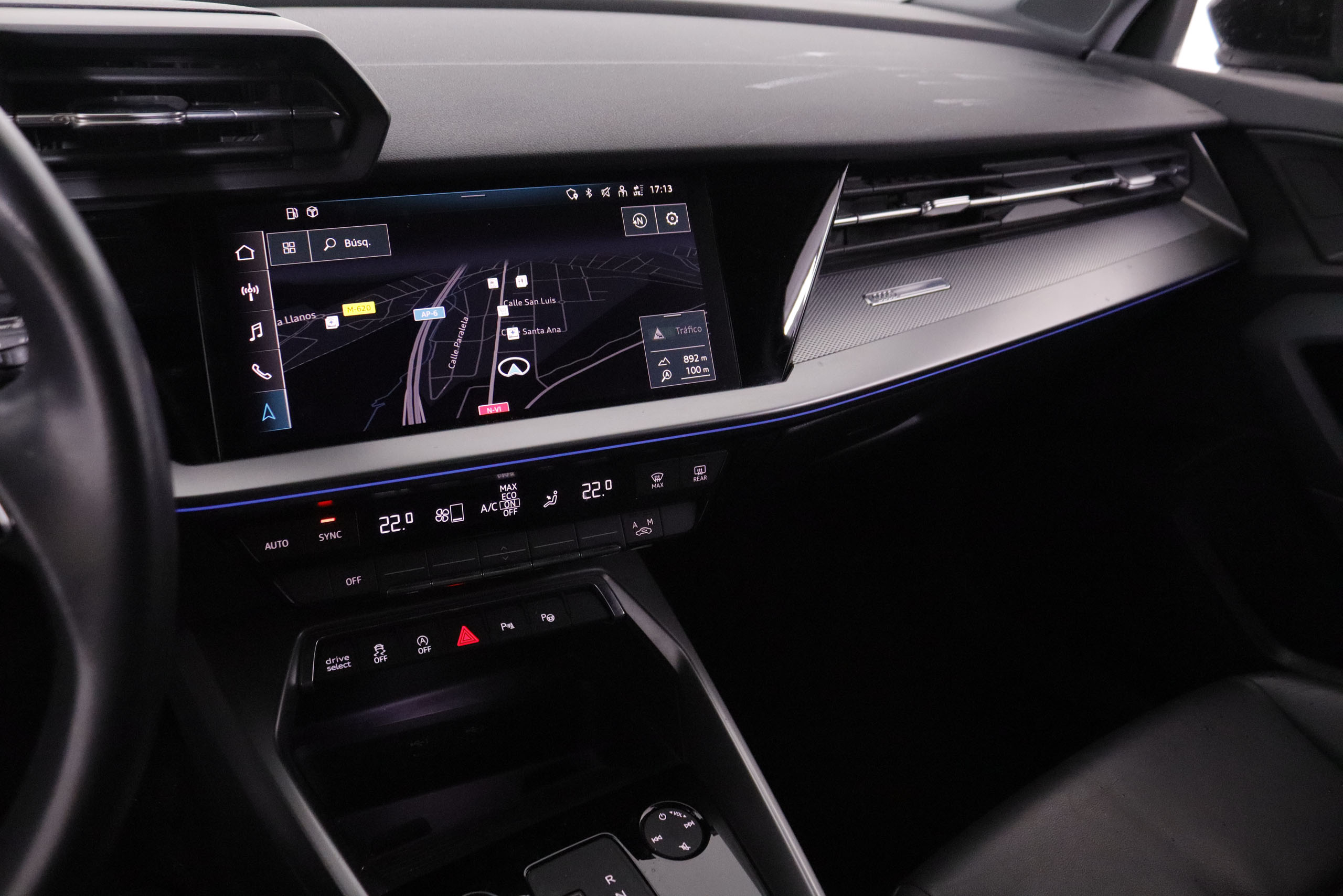 Audi A3 SPORTBACK 35 TFSI MHEV AUTO LUXE 150CV 5P # NAVY,CUERO,FAROS LED, SPORTBACK 35 TFSI MHEV AUTO LUXE 150CV 5P # NAVY,CUERO,FAROS LED, foto 17