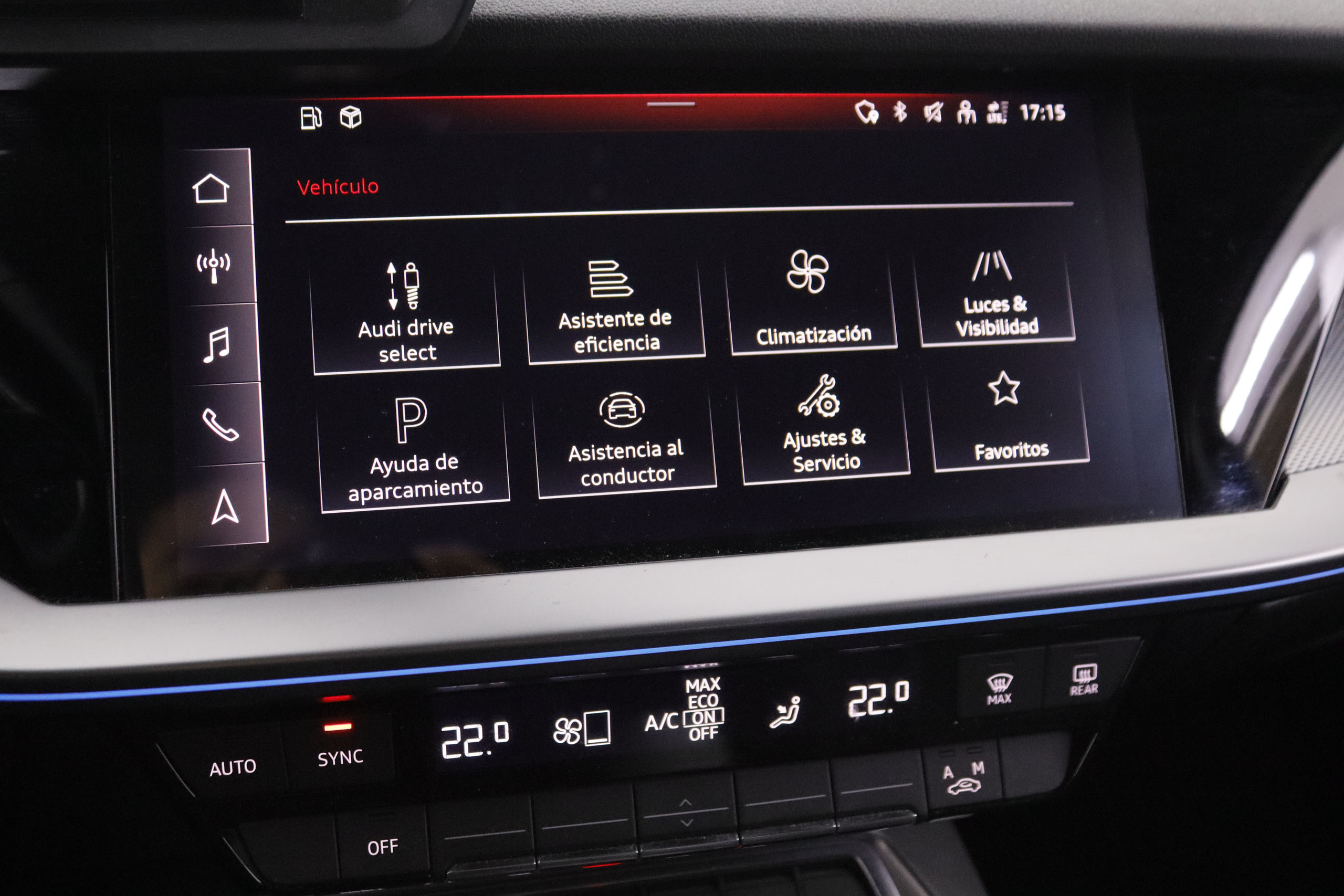 Audi A3 SPORTBACK 35 TFSI MHEV AUTO LUXE 150CV 5P # NAVY,CUERO,FAROS LED, SPORTBACK 35 TFSI MHEV AUTO LUXE 150CV 5P # NAVY,CUERO,FAROS LED, foto 26