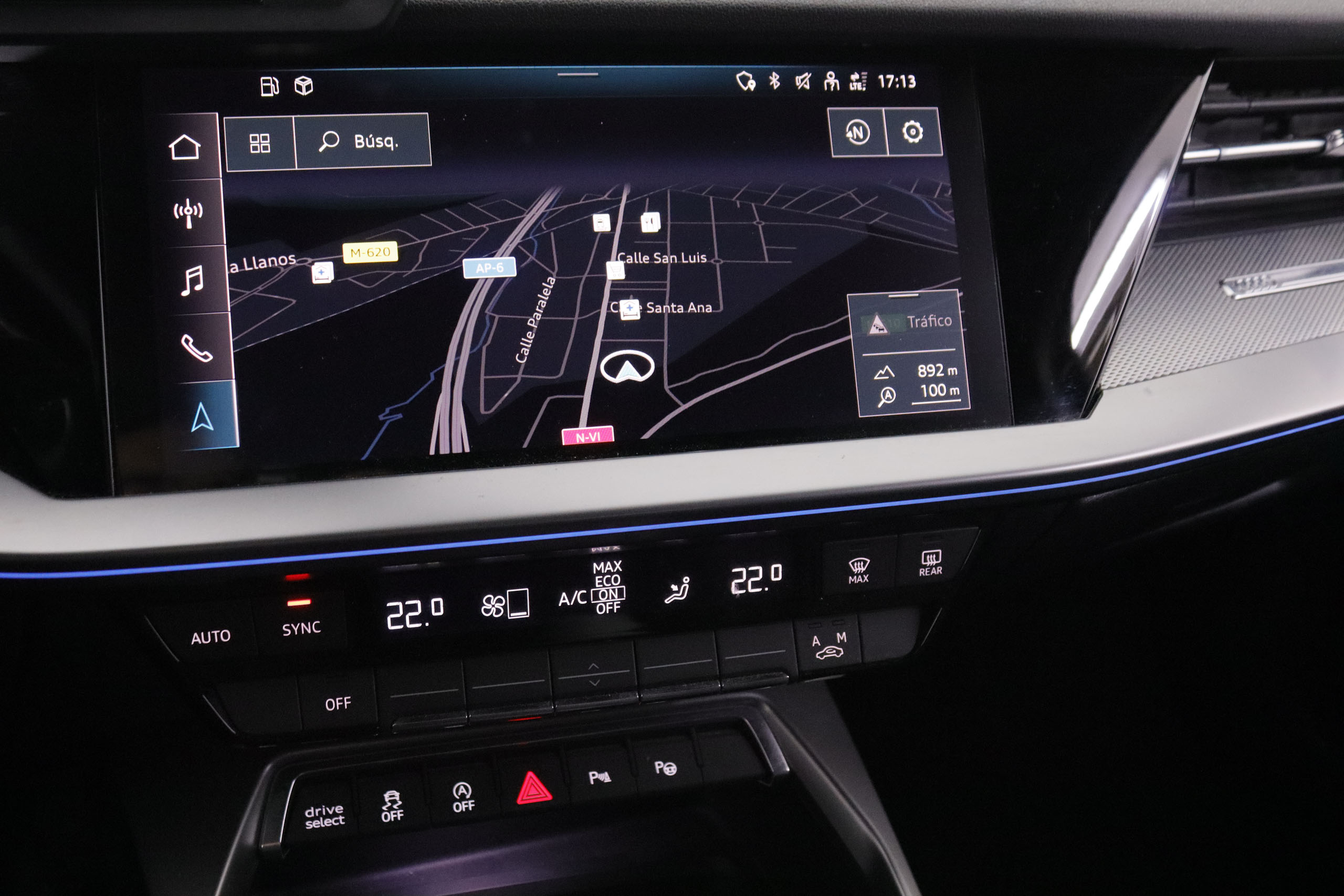 Audi A3 SPORTBACK 35 TFSI MHEV AUTO LUXE 150CV 5P # NAVY,CUERO,FAROS LED, SPORTBACK 35 TFSI MHEV AUTO LUXE 150CV 5P # NAVY,CUERO,FAROS LED, foto 27