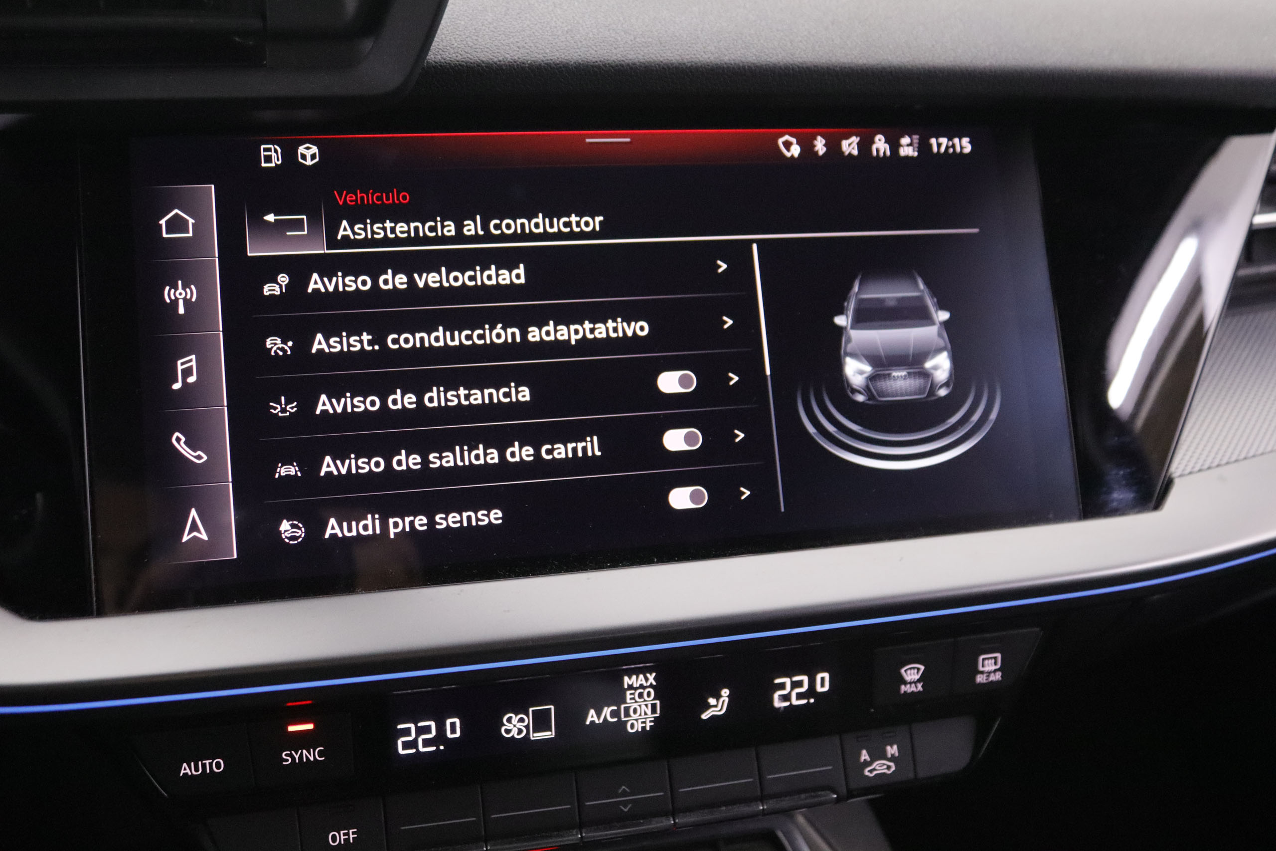 Audi A3 SPORTBACK 35 TFSI MHEV AUTO LUXE 150CV 5P # NAVY,CUERO,FAROS LED, SPORTBACK 35 TFSI MHEV AUTO LUXE 150CV 5P # NAVY,CUERO,FAROS LED, foto 24