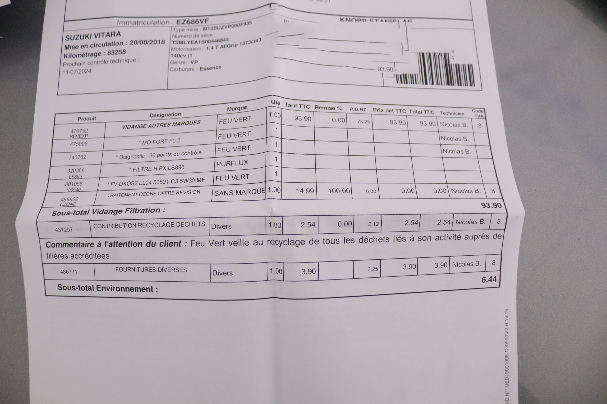 Suzuki Vitara 1.4T 4WD AUTO S 140CV 5P # NAVY,FAROS LED,CAMARA TRASERA,PARKTRONIC foto 37