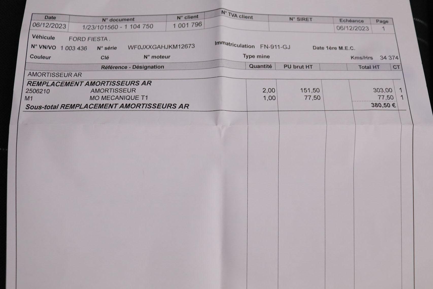 Ford Fiesta 1.0 ECOBOOST TREND 95CV 5P foto 26