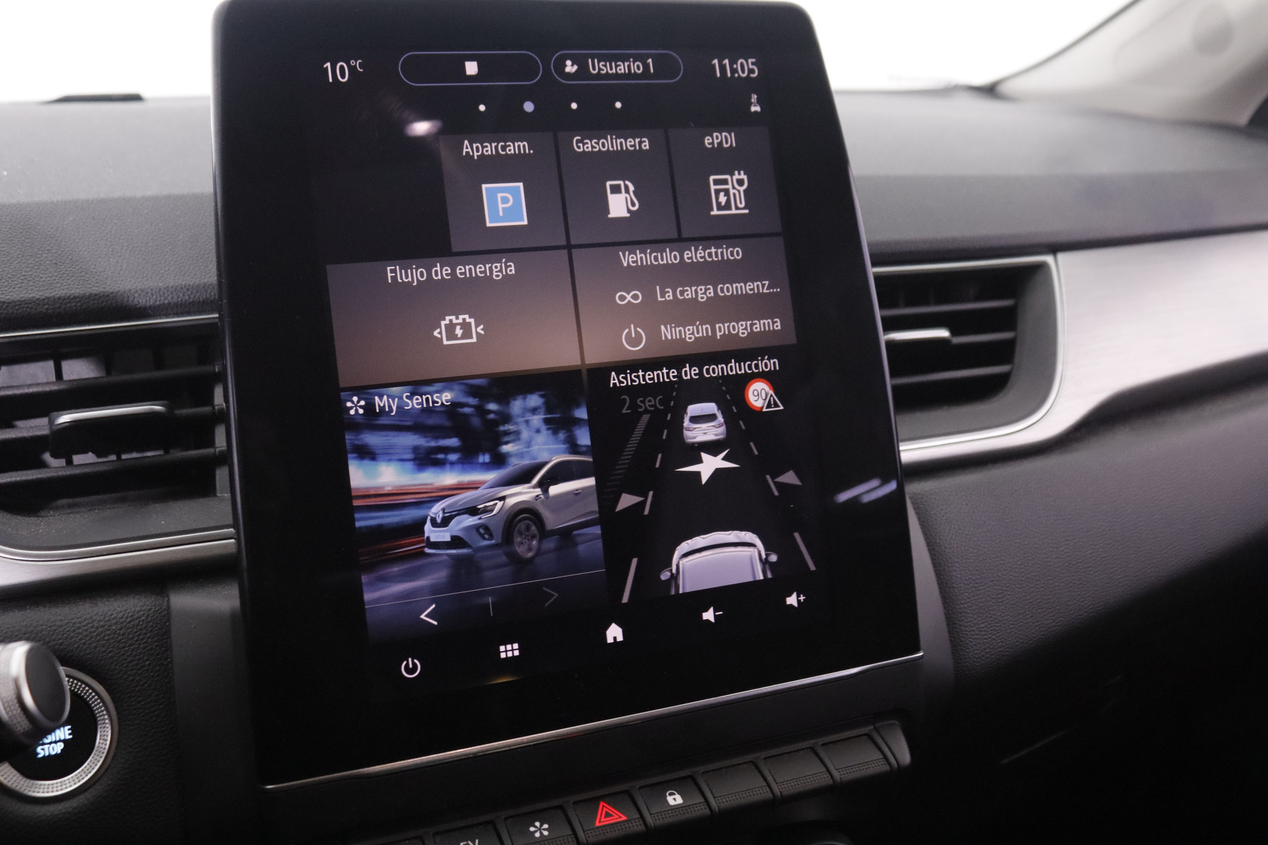 Renault Captur 1.6 E-TECH PLUG-IN INTENS AUTO 160CV 5P # IVA DEDUCIBLE, NAVY, PARKTRONIC foto 20