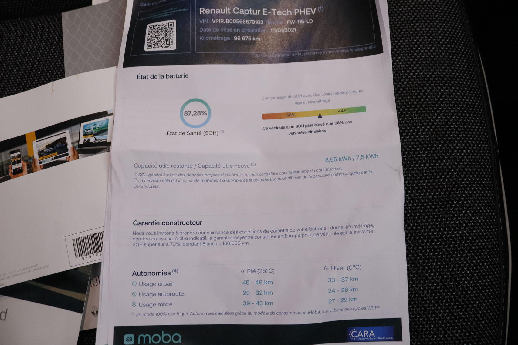 Renault Captur 1.6 E-TECH PLUG-IN INTENS AUTO 160CV 5P # IVA DEDUCIBLE, NAVY, PARKTRONIC foto 35