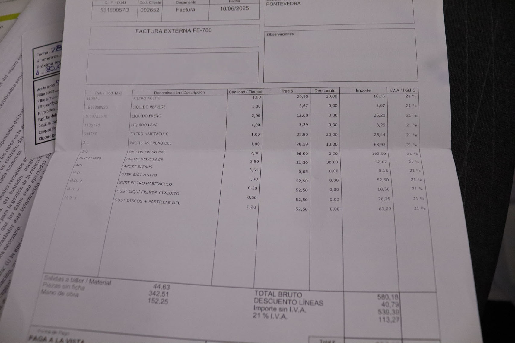 Citroen Berlingo MULTISPACE 1.2i 20 ANIVERSARIO 110CV 5P # PARKTRONIC foto 29